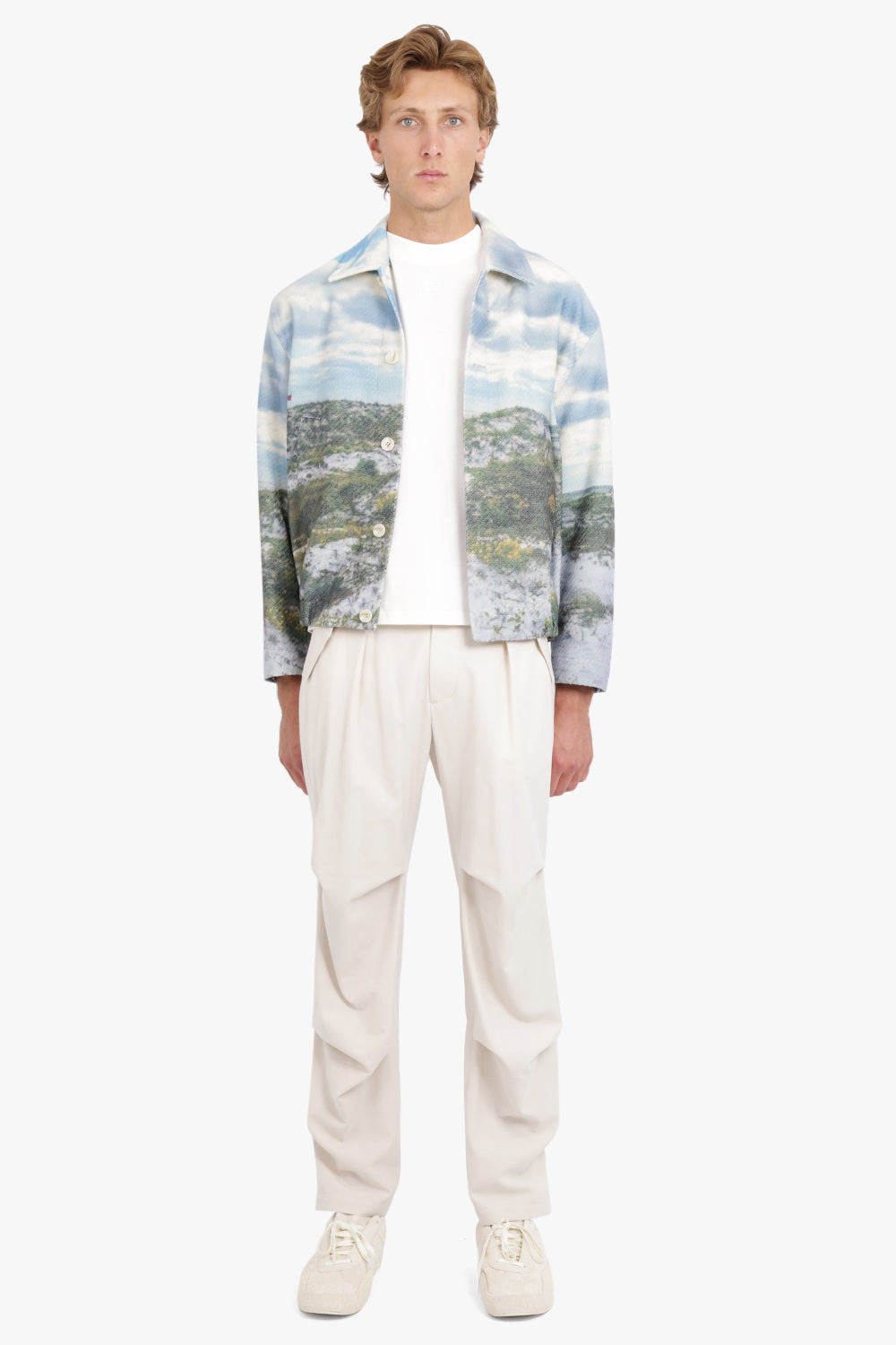 TECHNICAL WOOL PANTS | IVORY - 2