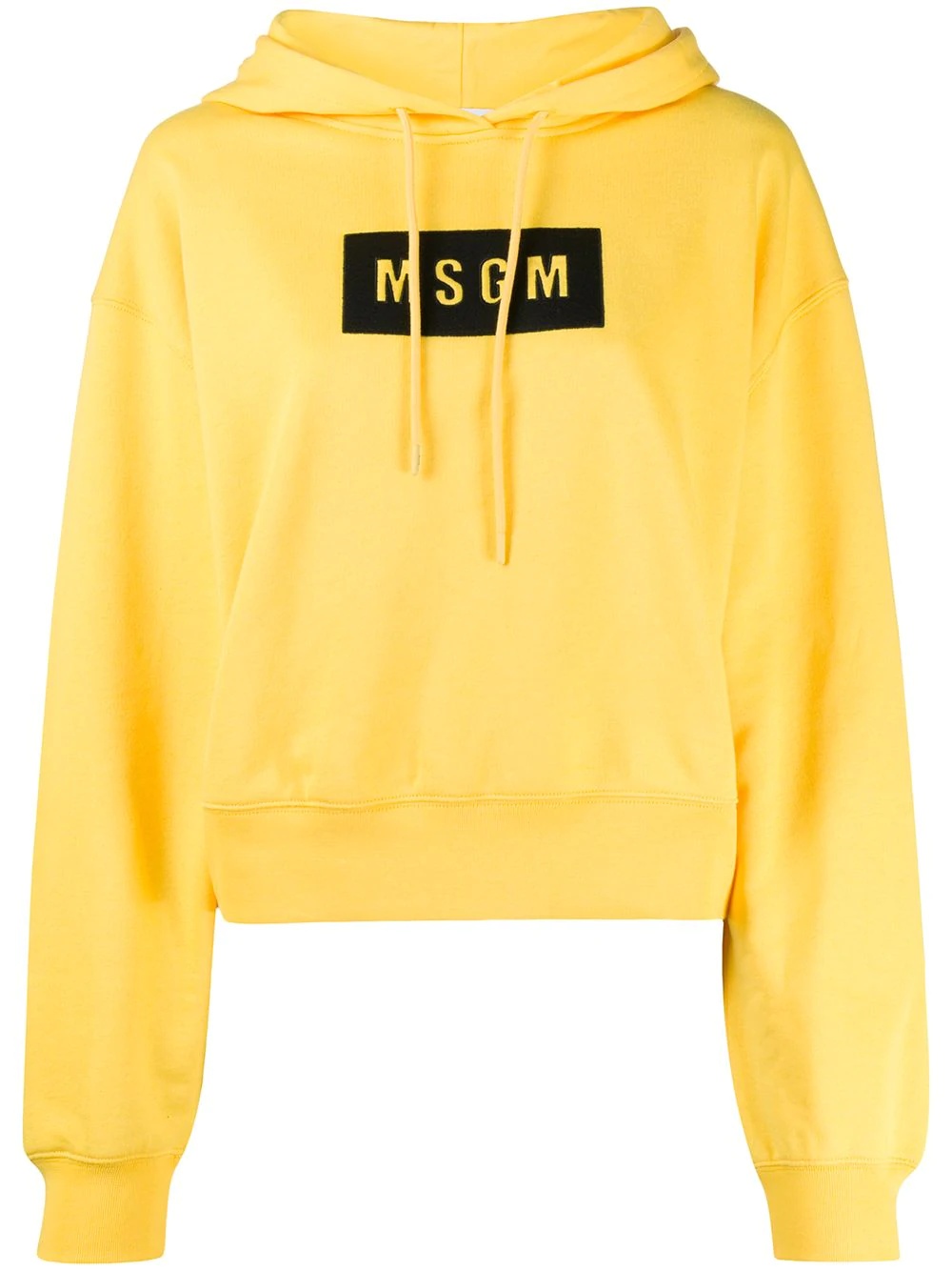 logo-patch hoodie - 1