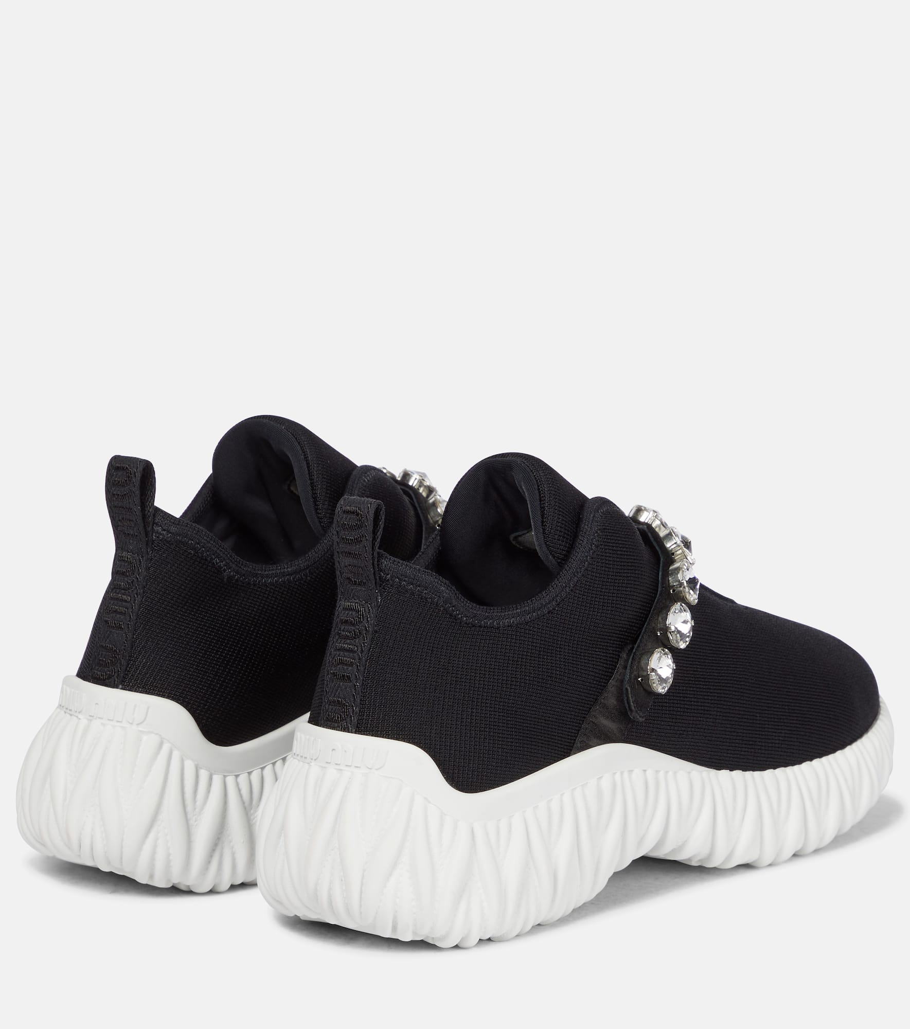 Embellished slip-on sneakers - 3