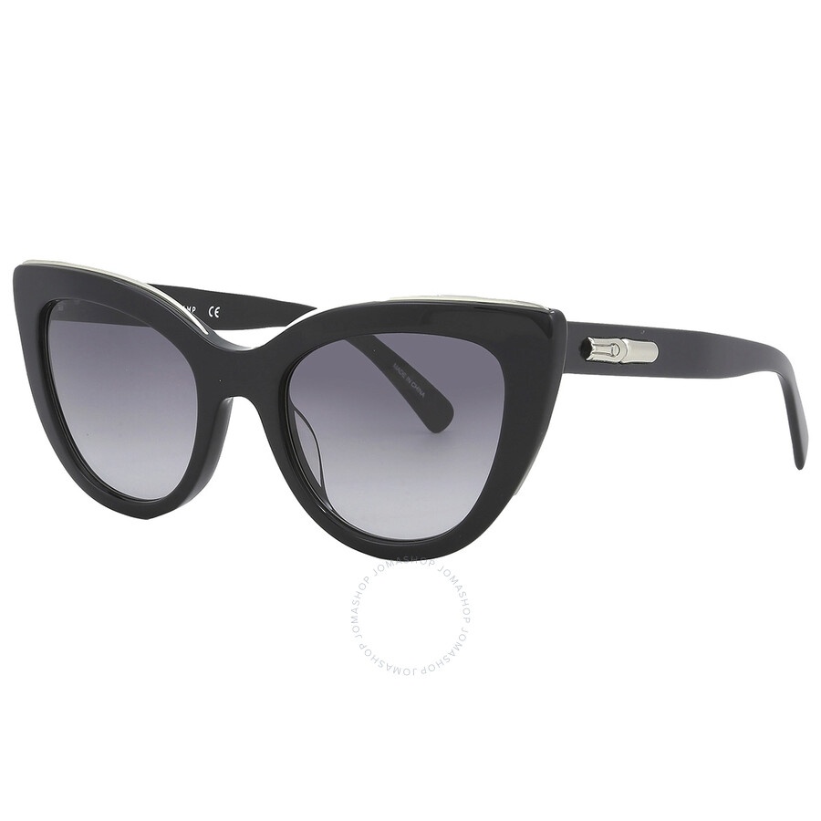 Longchamp Grey Cat Eye Ladies Sunglasses LO686S 001 51 - 3