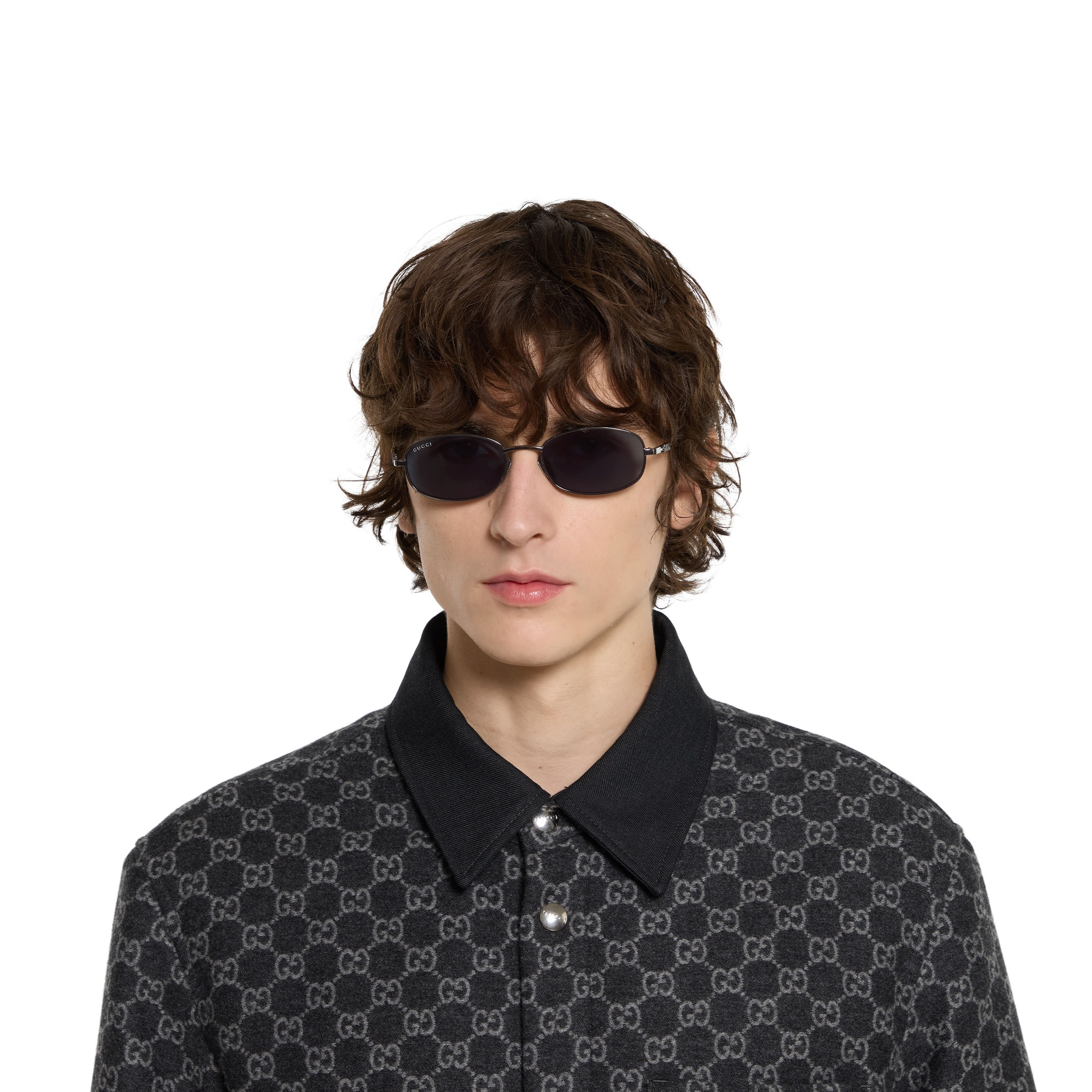 Oval frame sunglasses - 5