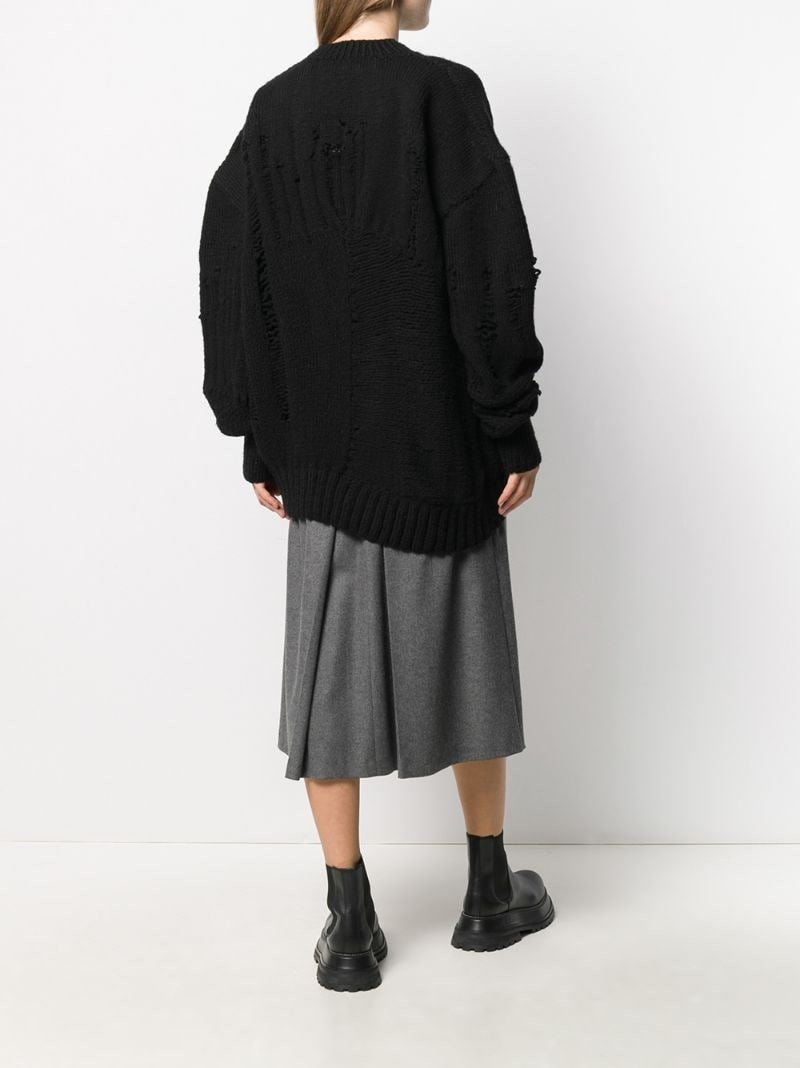 distressed effect jumper 4