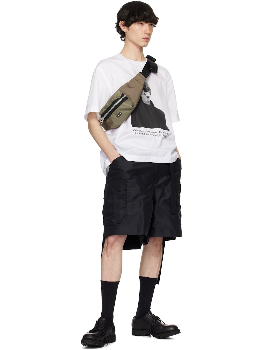 ☆sacai☆サカイ James Dean Cotton Poplin Shirt 25-03623M James Dean Cotton Poplin Shirt | sacai Official Store サカイ