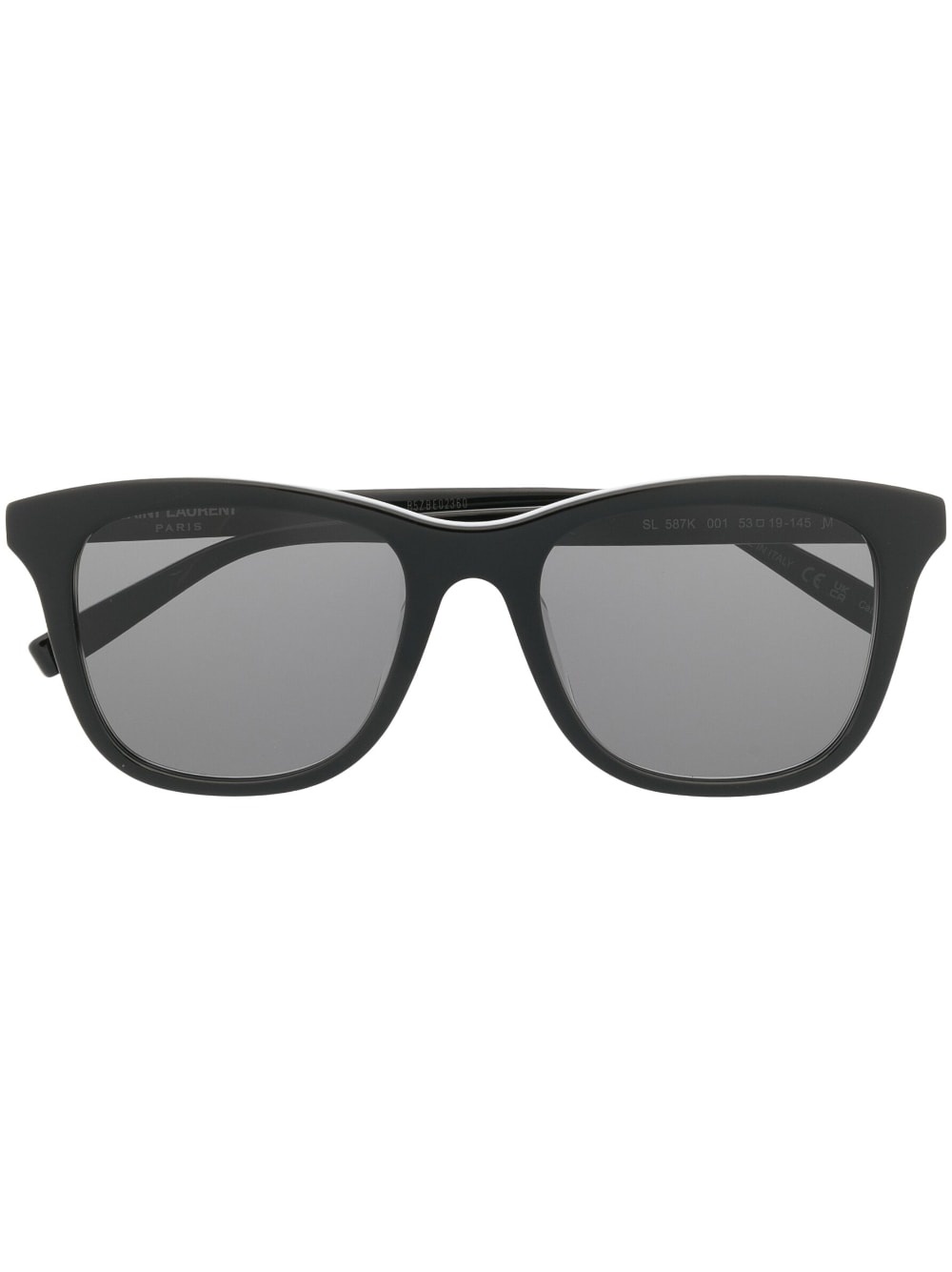 logo square-frame sunglasses - 1