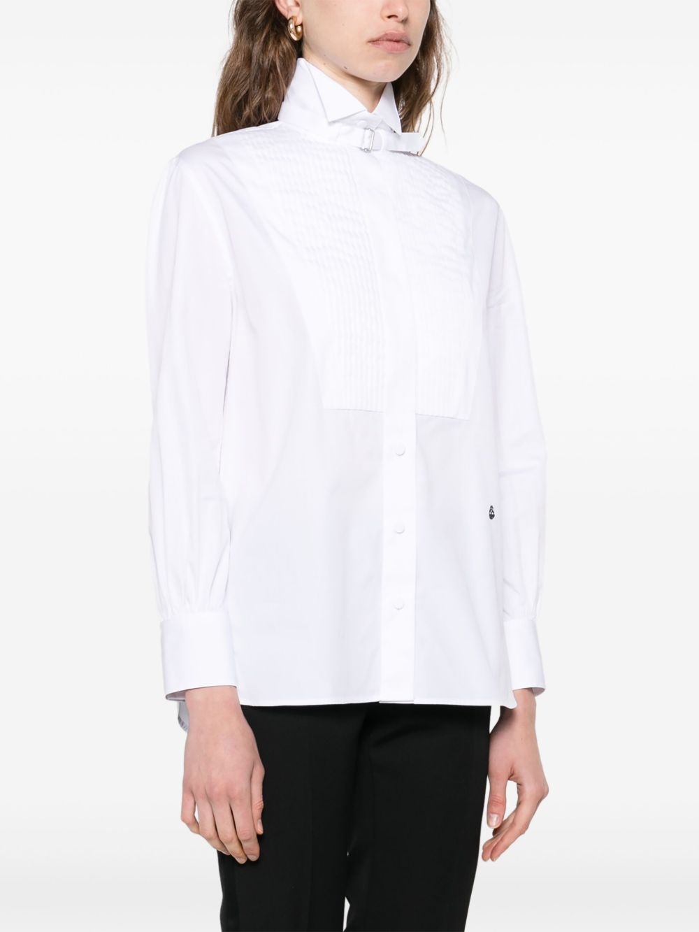 pleated panel shirt - 3