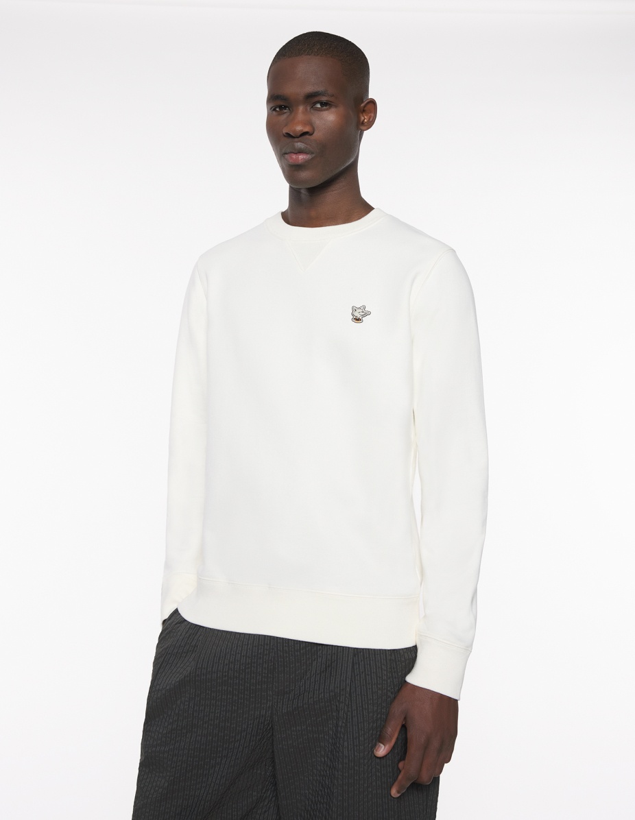 BARISTA FOX PATCH REGULAR SWEATSHIRT - 3