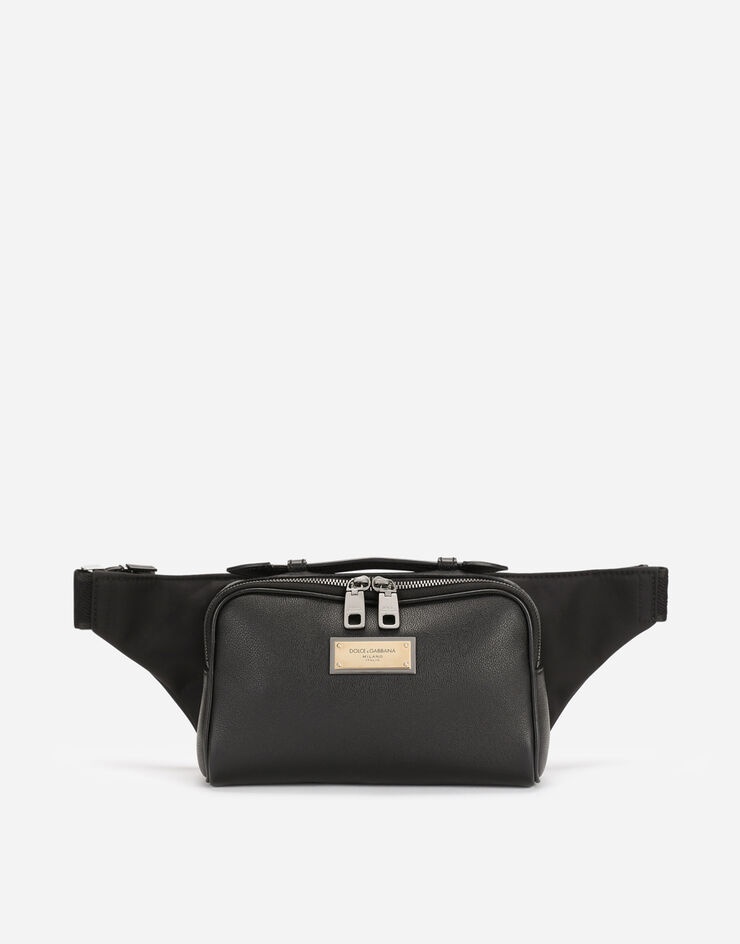 Grainy calfskin belt bag - 1