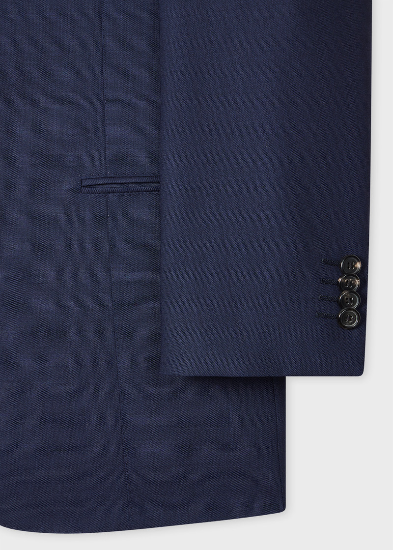 Navy 'Travel Pro' Wool Suit 3