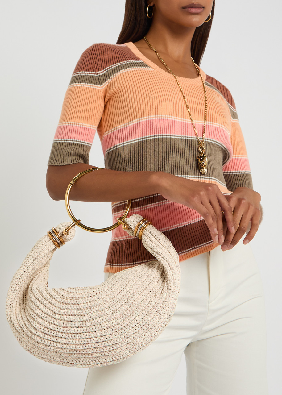 Chloe Bracelet Crochet top Handle bag - 5