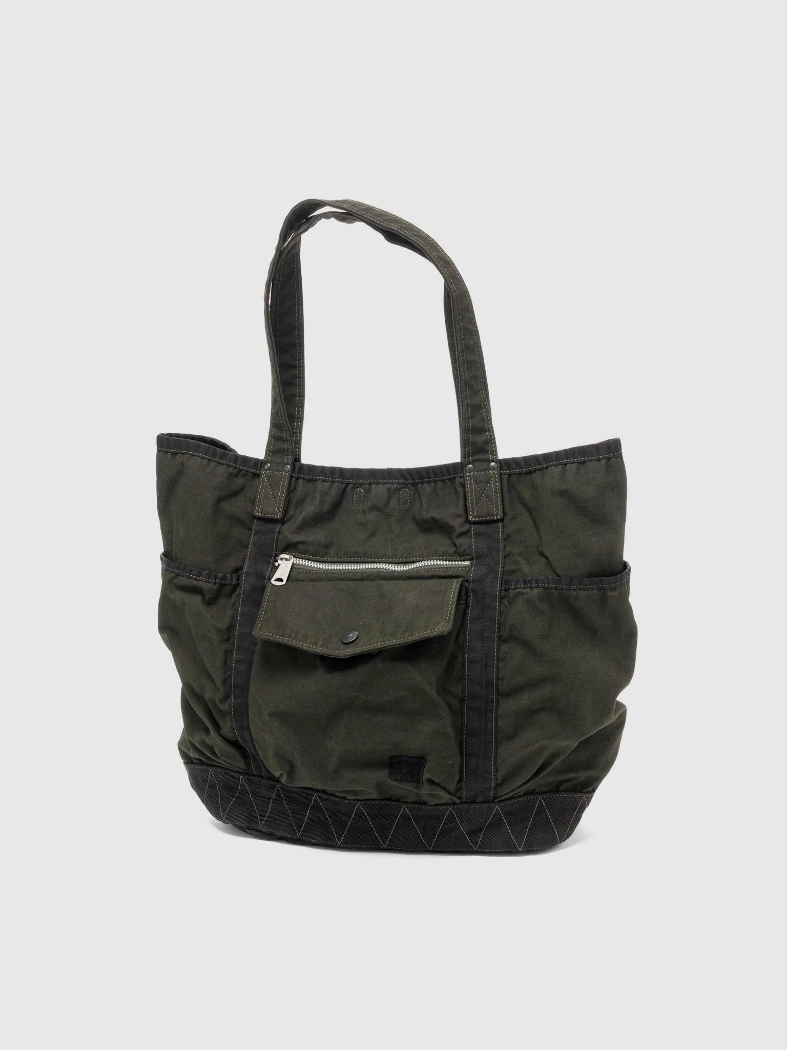 Crag Tote Bag Olive - 1