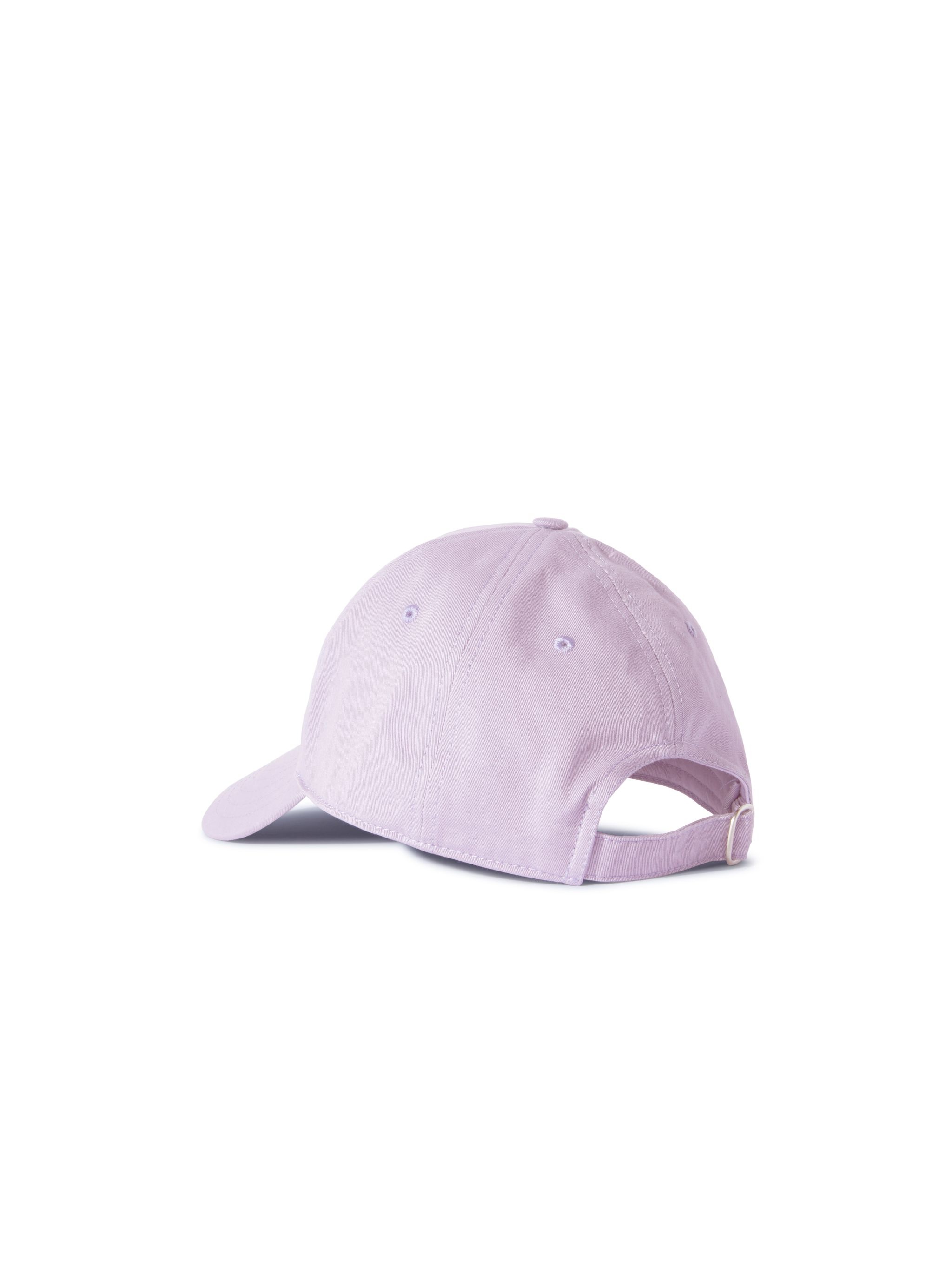 Drill Off Stamp Baseball Cap Lilac Whit - 2