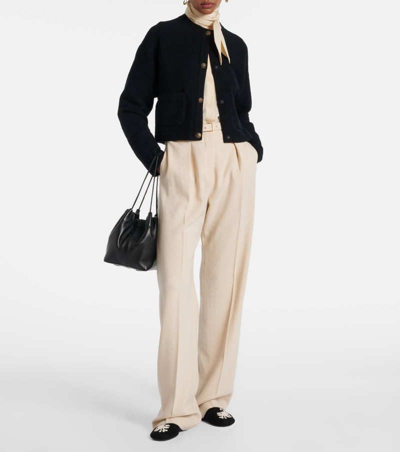 Loro Piana Floaty embroidered flats outlook