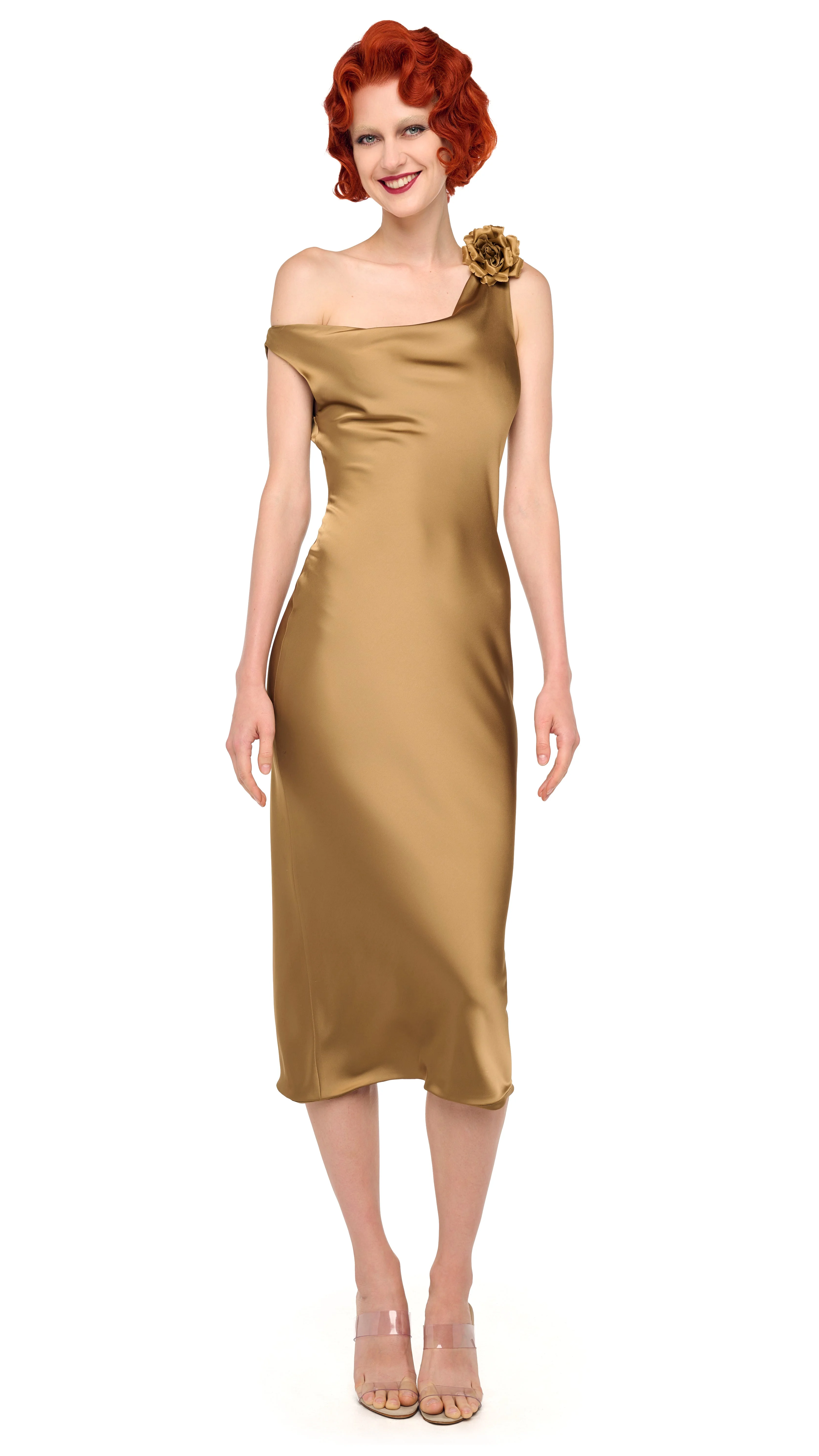 DROP SHOULDER MARIA DRESS - 1