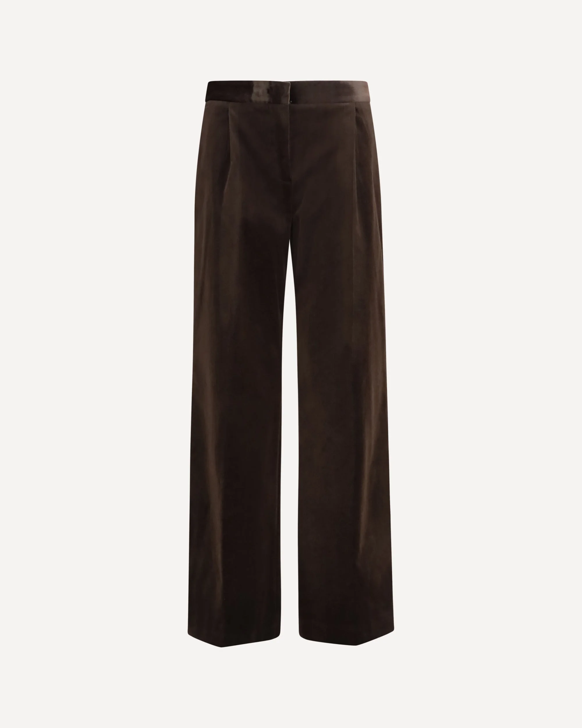 Velvet tailored Pants - 1