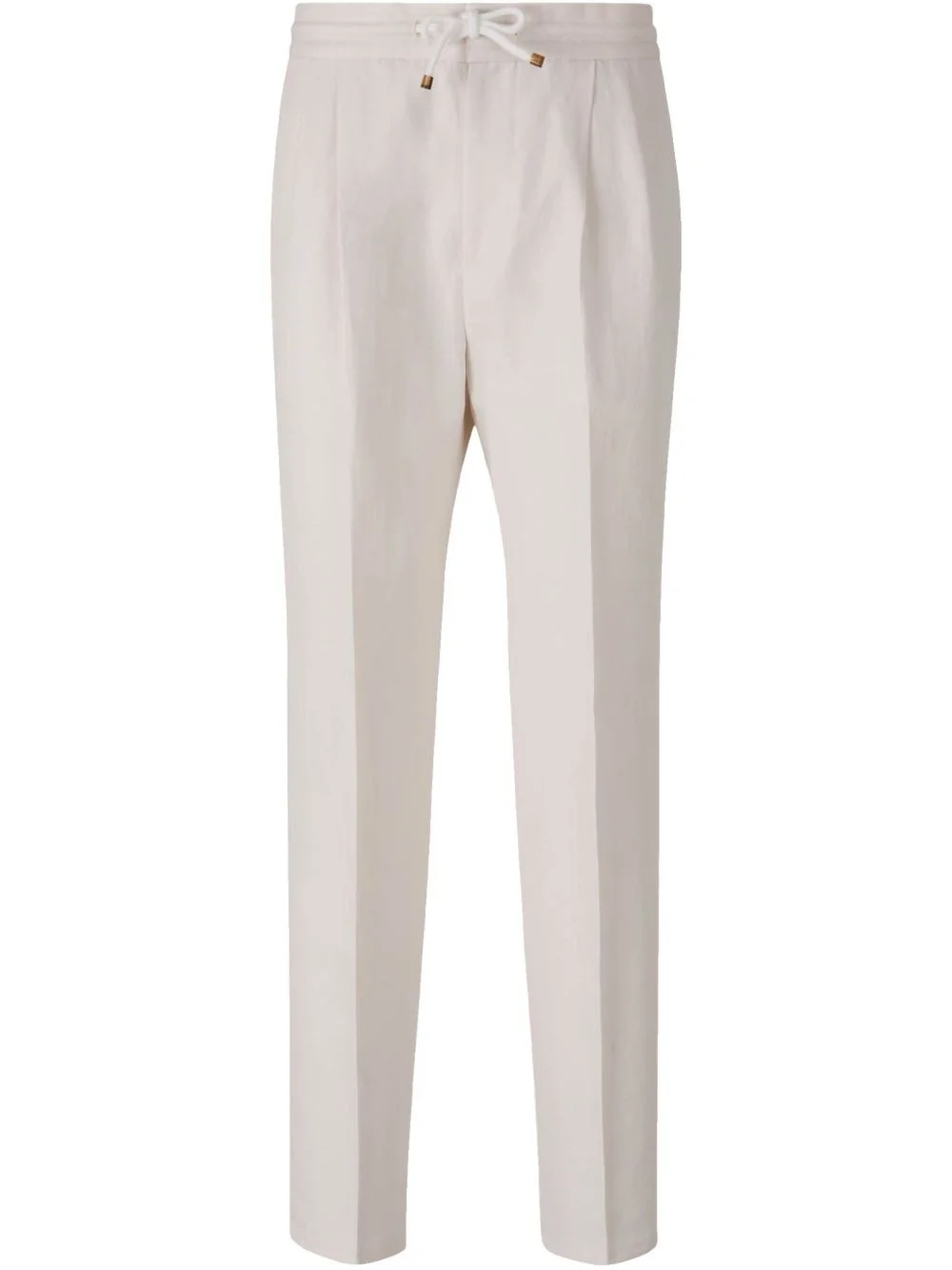 drawstring-waist trousers - 1