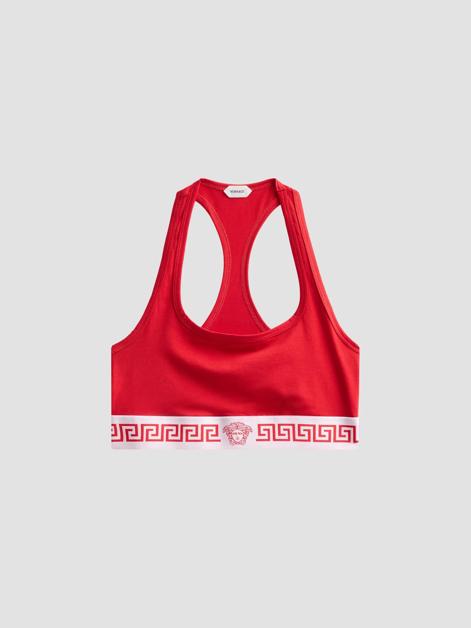 Women's Jersey Sports Bra - Rosso - 1