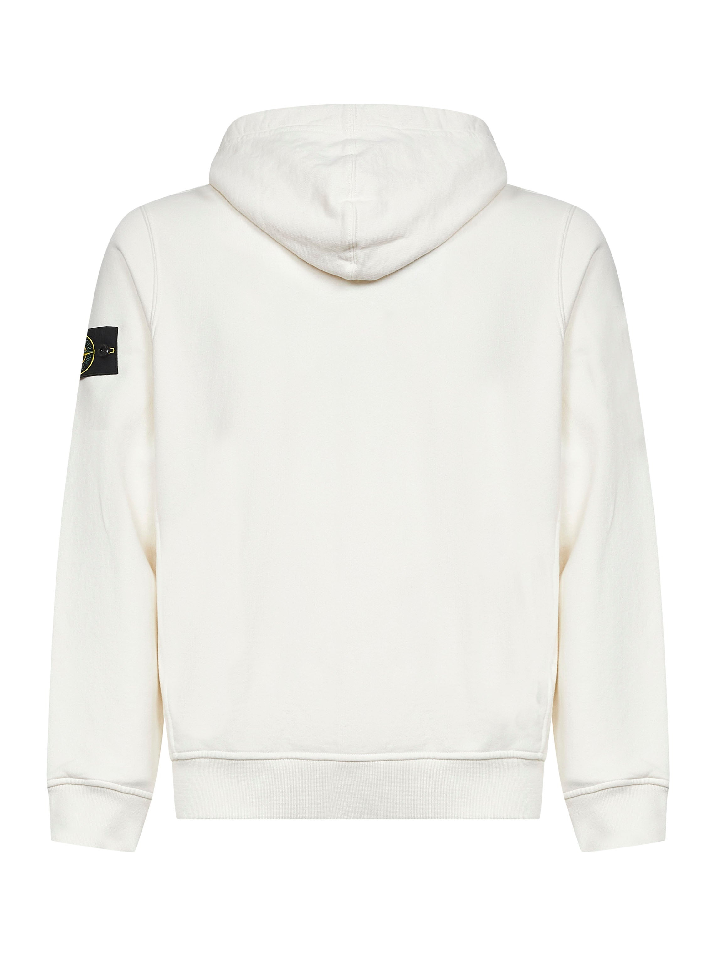Ivory brushed organic cotton hoodie - 2