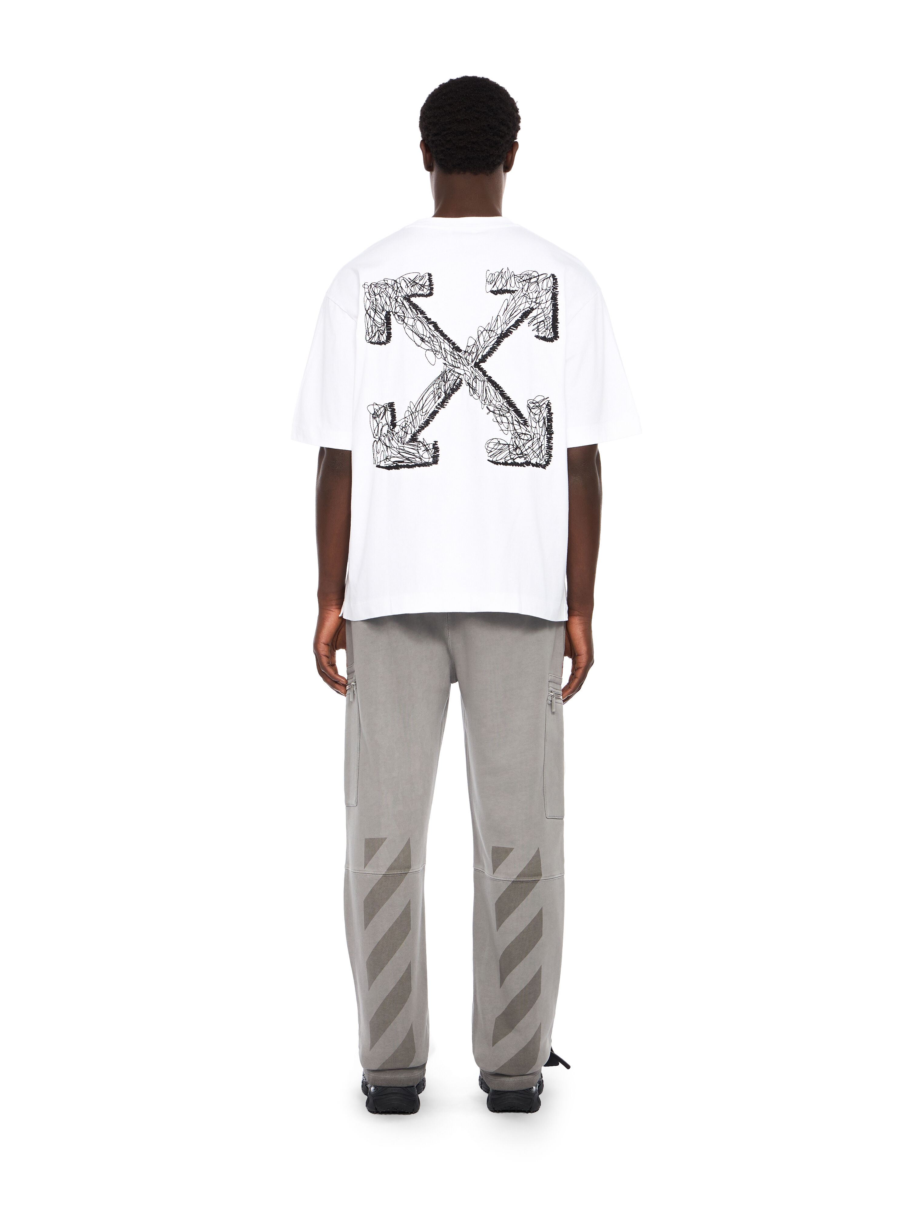 Scribble Arrow Skate Logo T-Shirt - 4