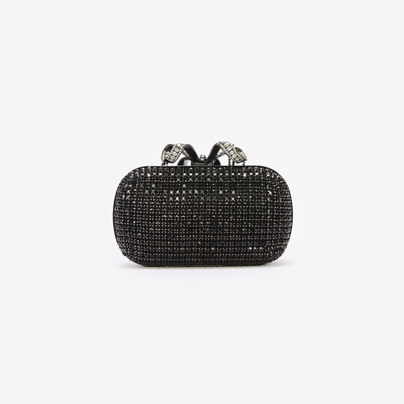Black Chainmail Clutch Bag 3