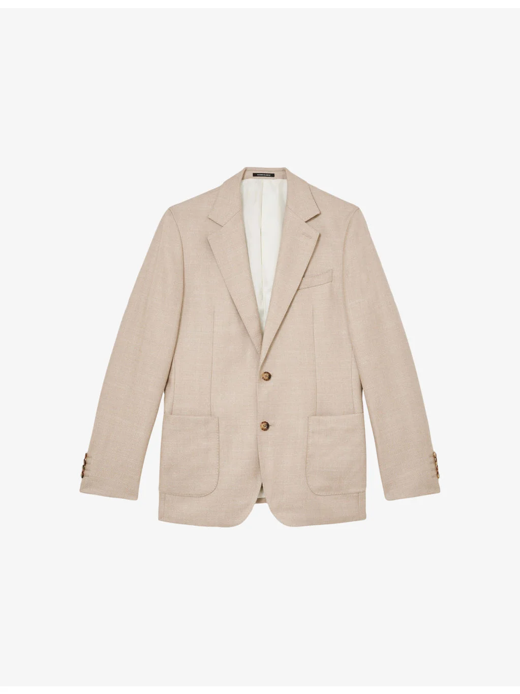 Pelmet Herringbone-Weave Wool-Blend Blazer - 1