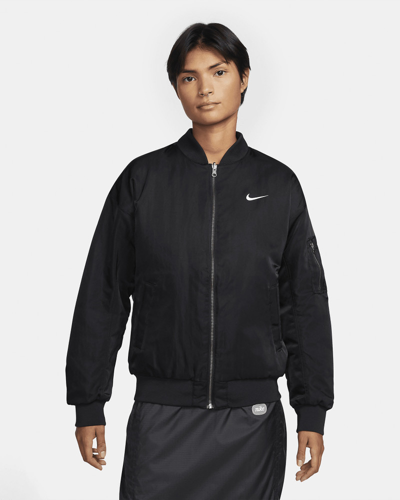 reversible padded bomber jacket - 1
