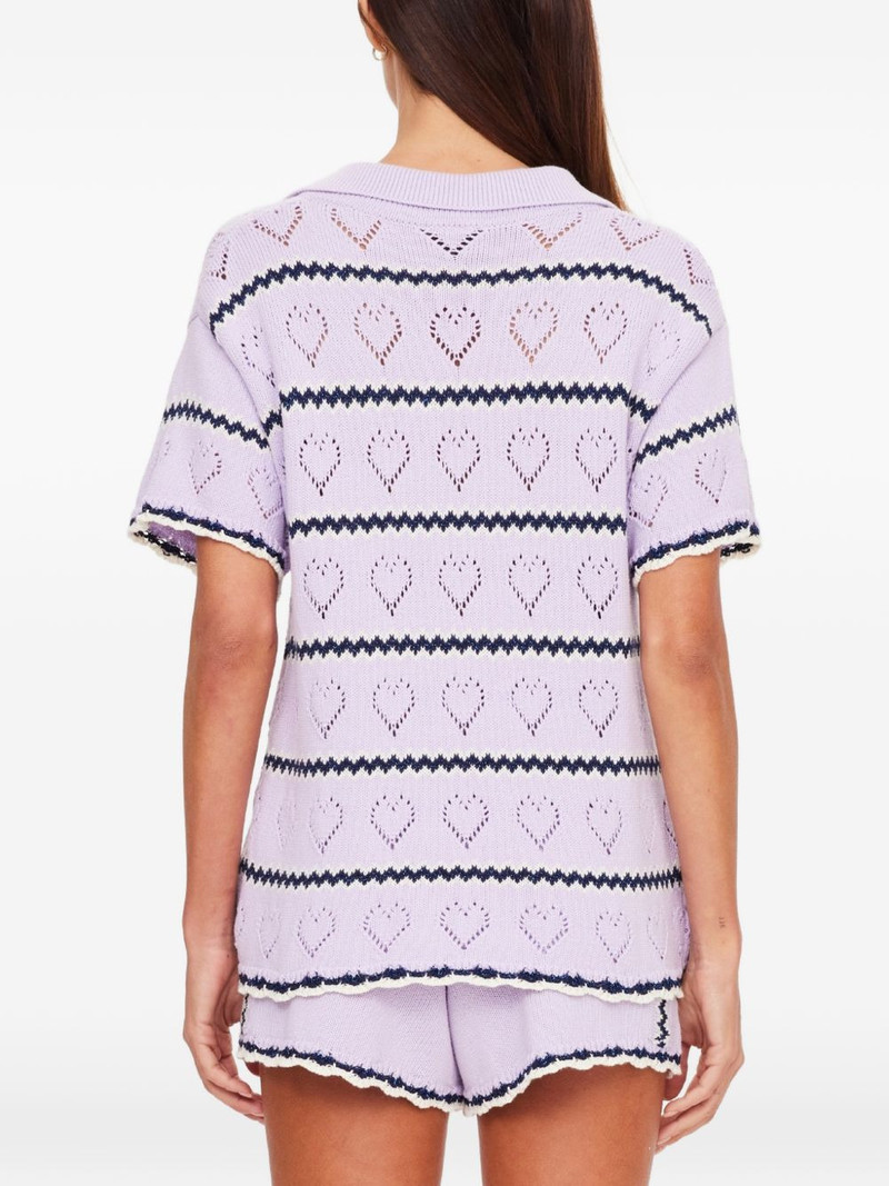 Amara Amayah heart knitted shirt 5