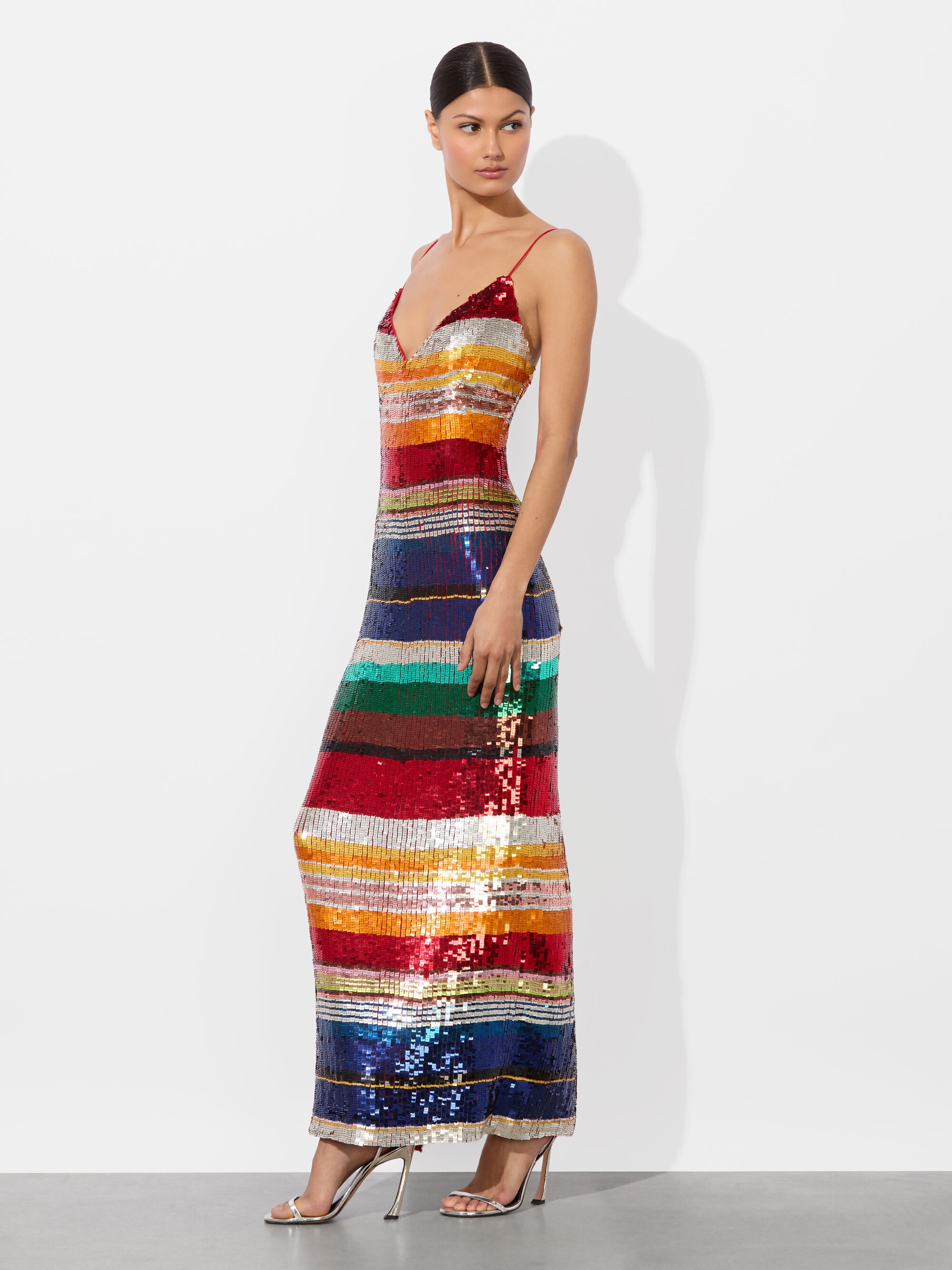 ARTEA EMBELLISHED MAXI DRESS - 6