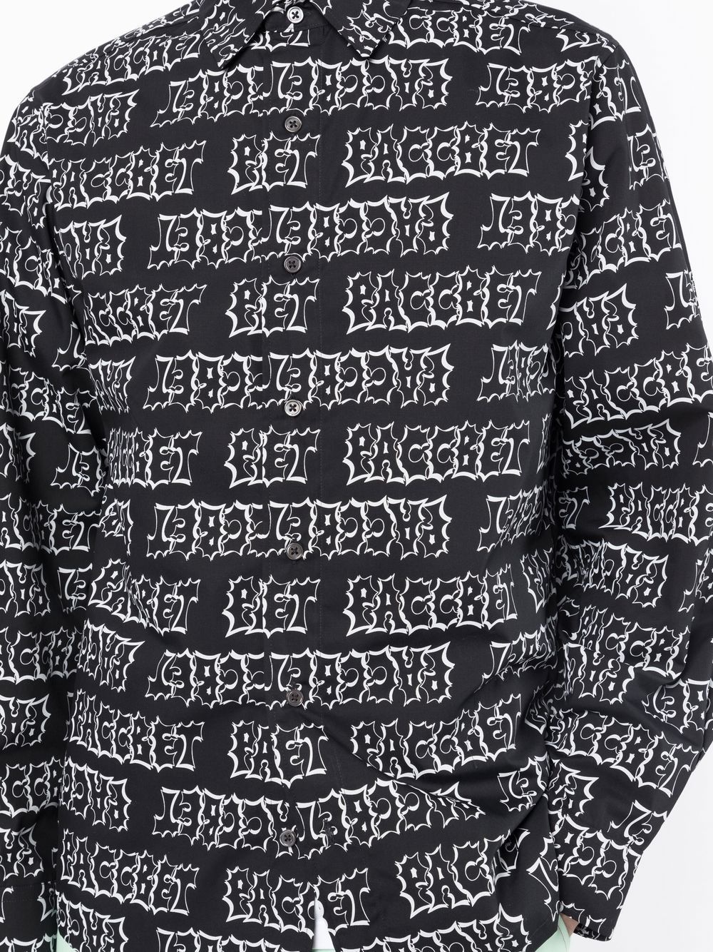 graphic-print button-up shirt - 5