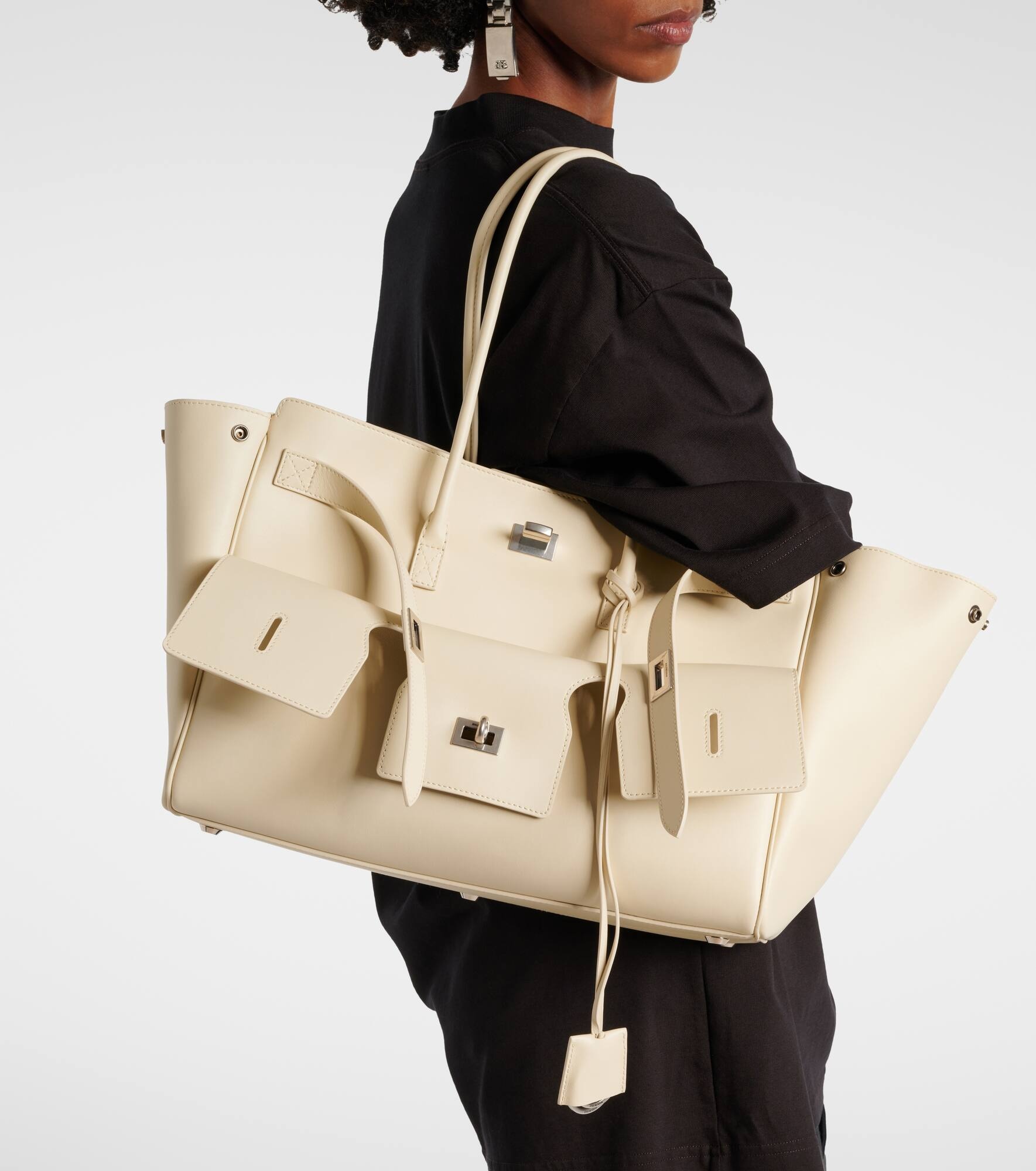Bel Air Medium leather tote bag - 8