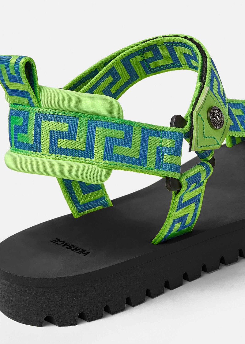 VERSACE La Greca Sandals outlook