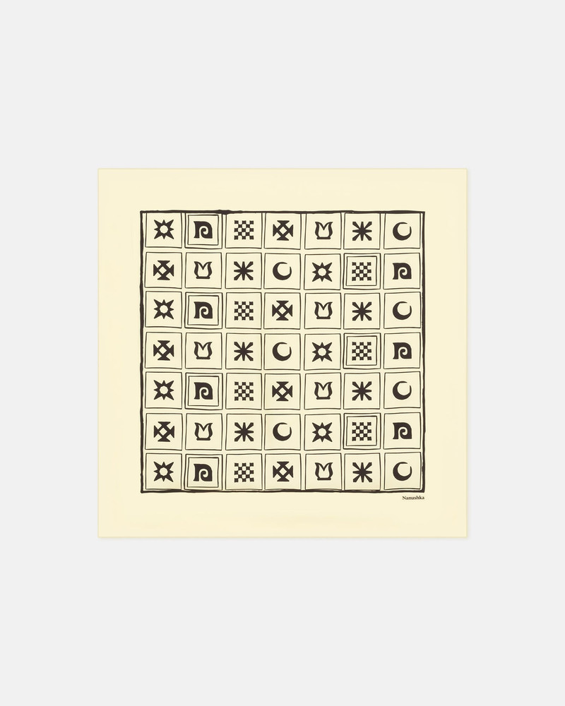 Printed Silk Scarf 1