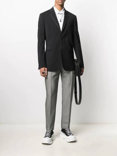 Alexander McQueen straight-leg trousers outlook