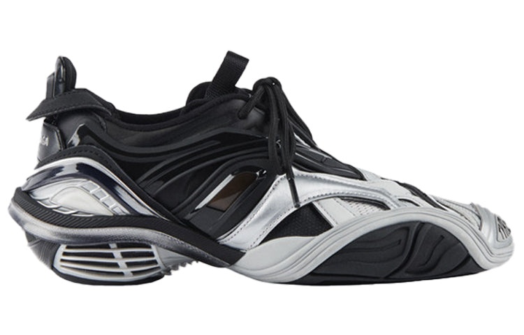(WMNS) Balenciaga Tyrex Sport Shoes Black/Gray 617517W2CB11081 - 2