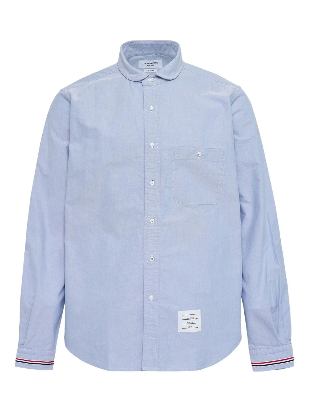 collared long-sleeve shirt - 1