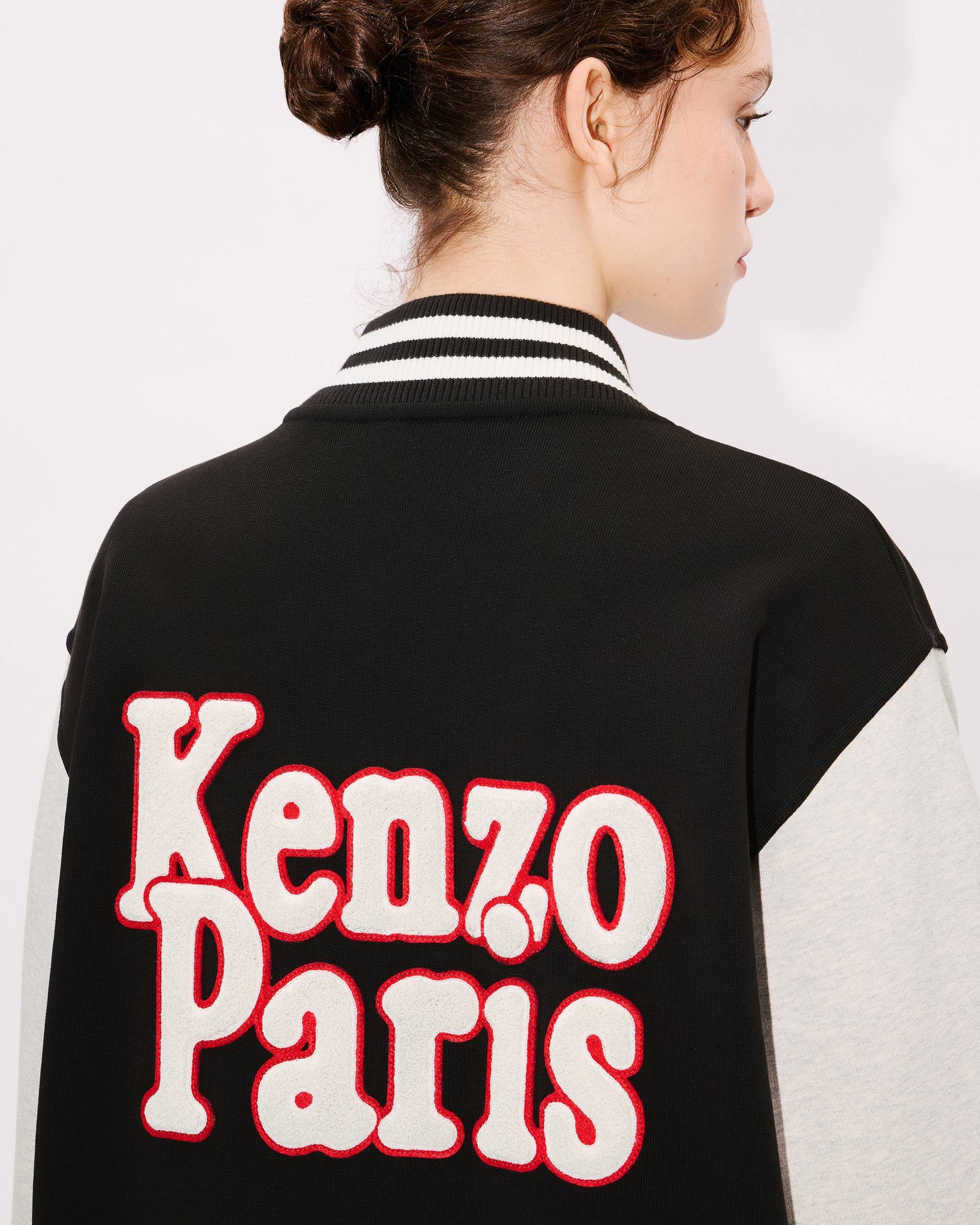 'KENZO Pop' embroidered genderless varsity bomber - 8
