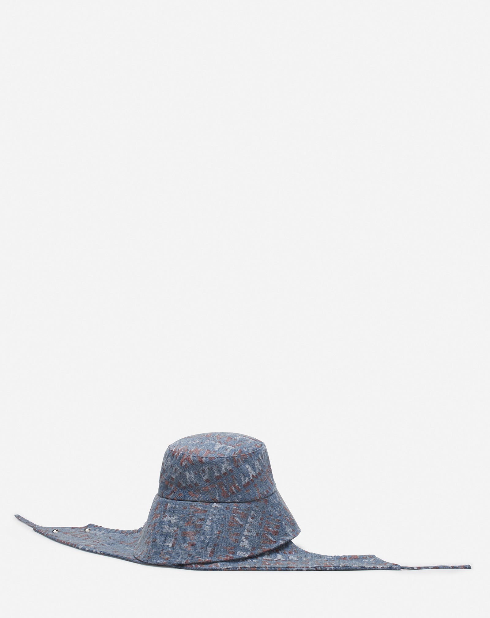 LANVIN X FUTURE DENIM FISHERMAN HAT - 4