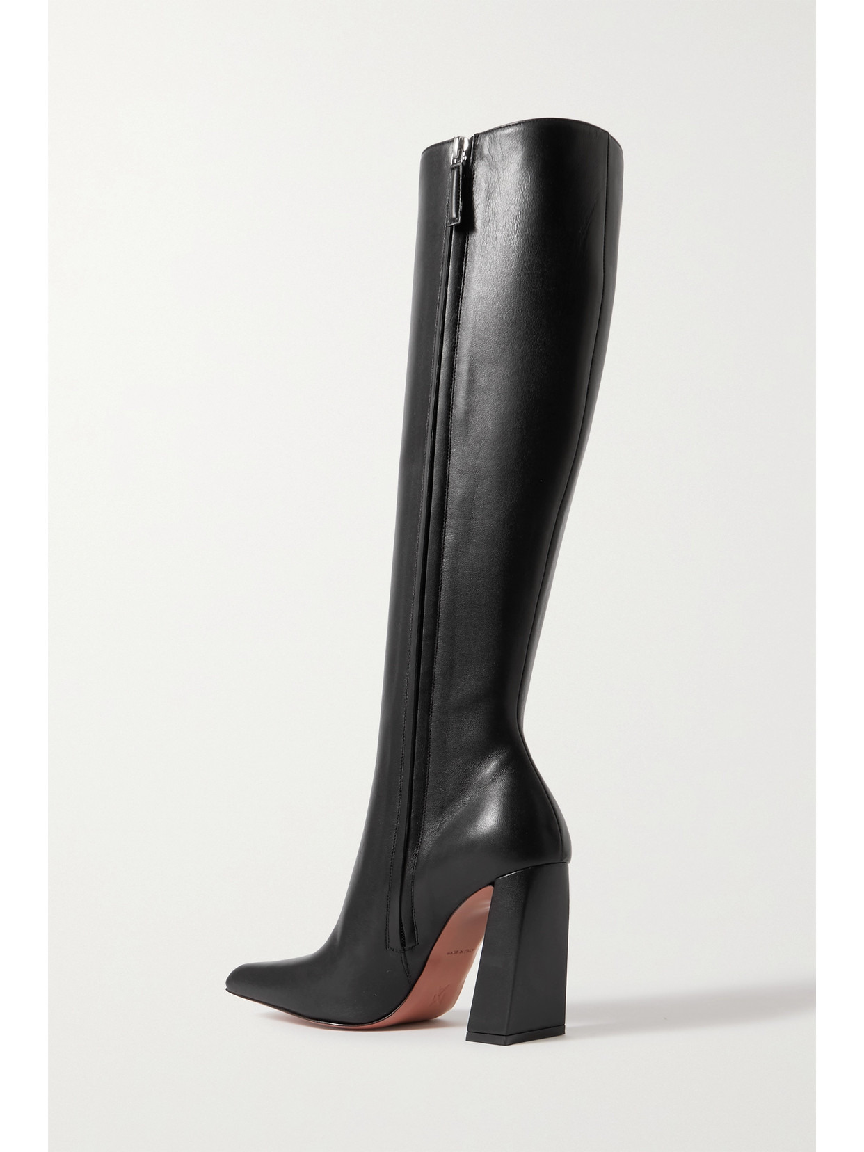 Marine Leather Knee Boots - 3