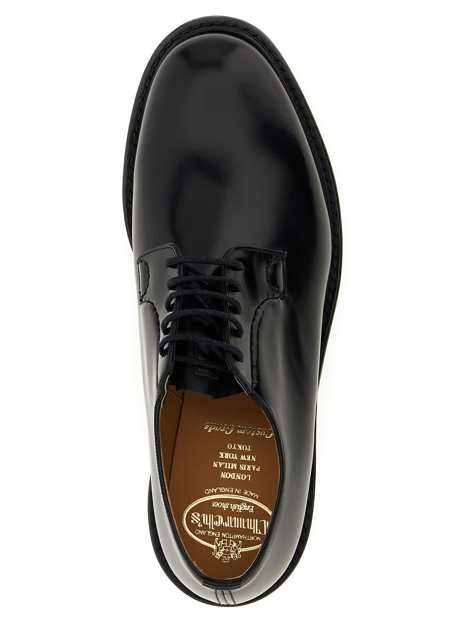 Shannon Lace Up Shoes Black - 4