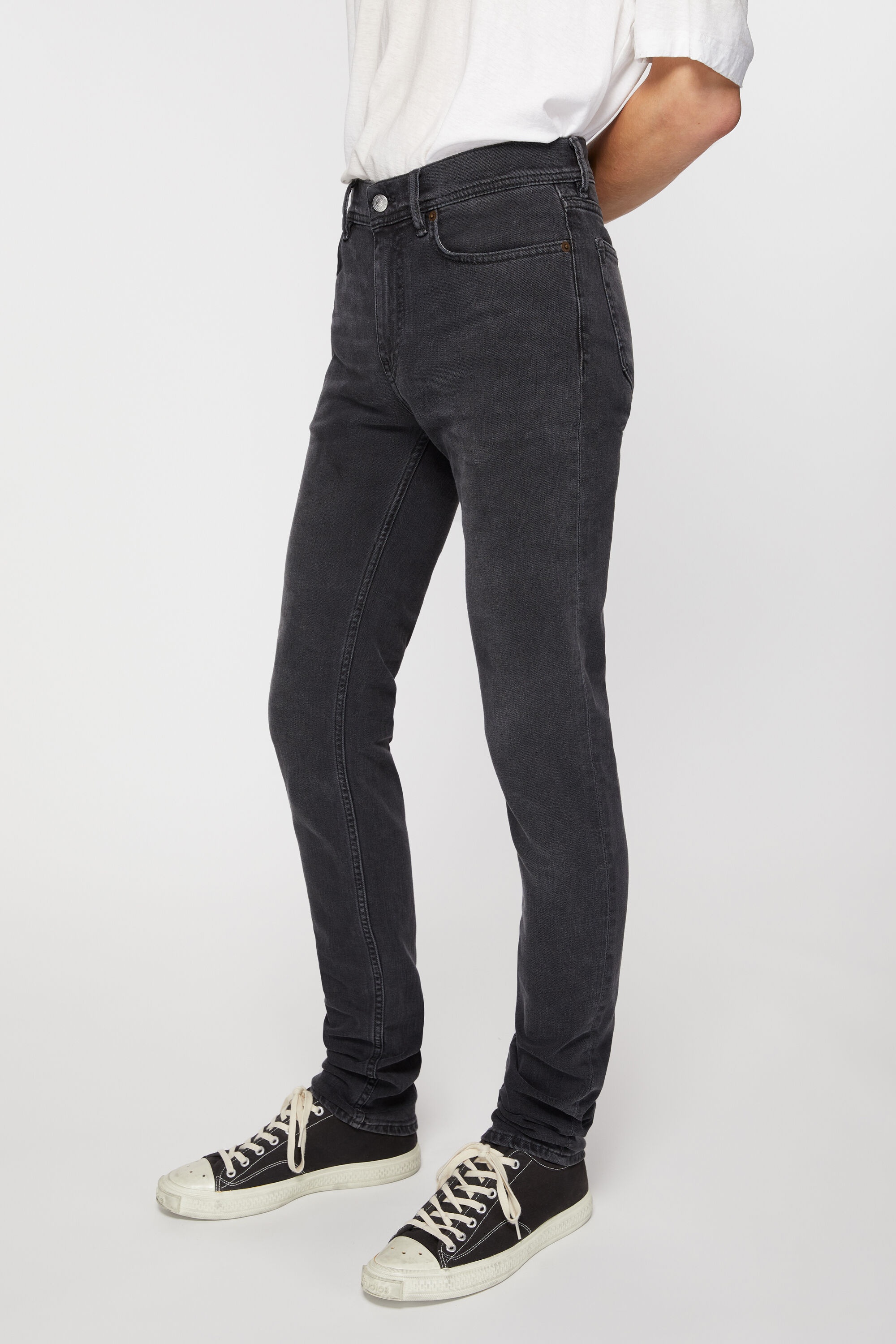 Skinny fit jeans - North - Used black - 3