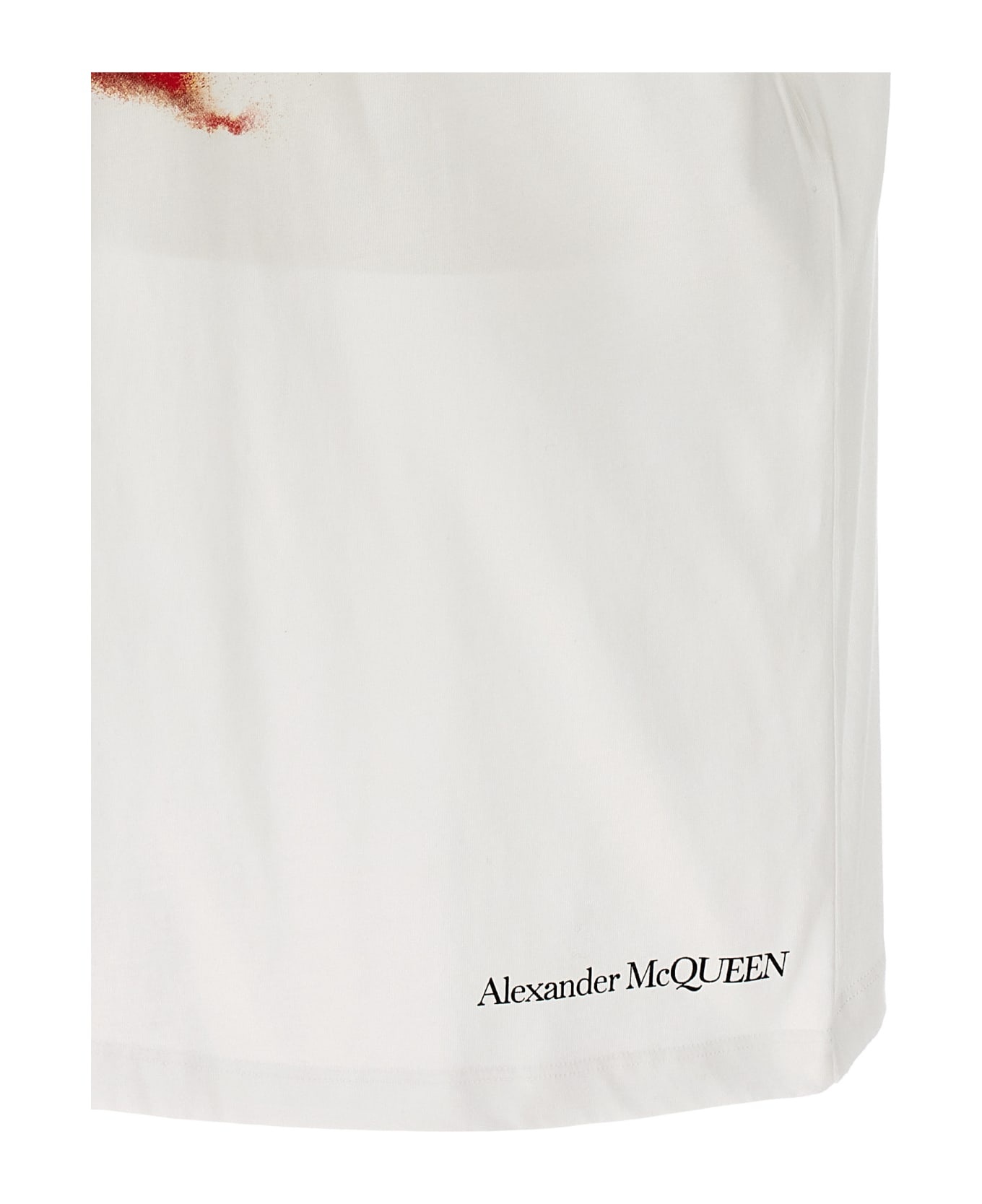 Obscured Skull Organic Cotton T-shirt - 4