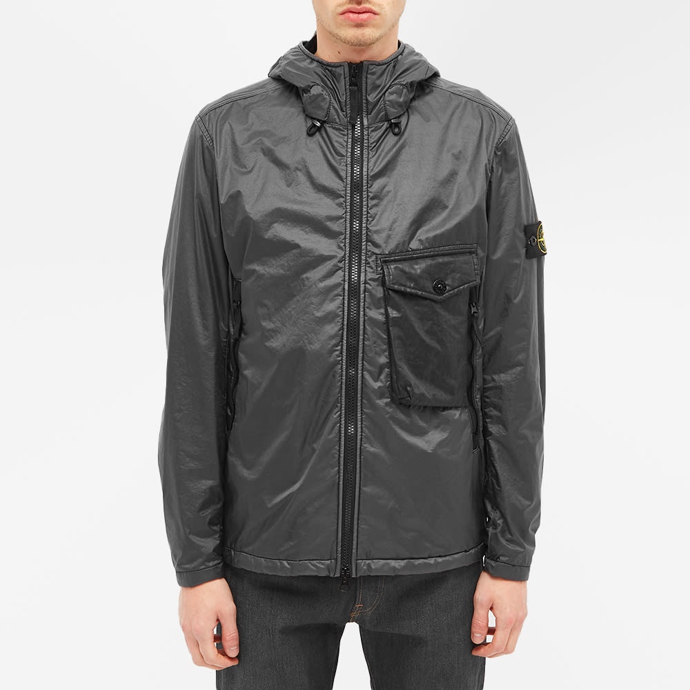 Stone Island Lamy Flock Hooded Jacket - 4