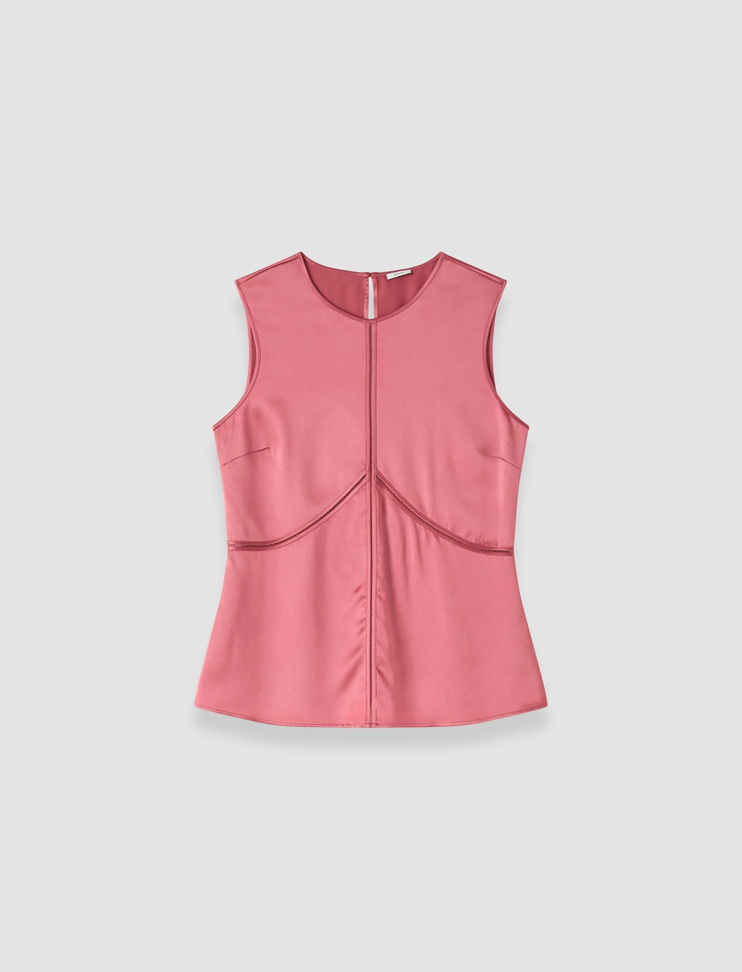 Hebe Silk Satin Top - 1