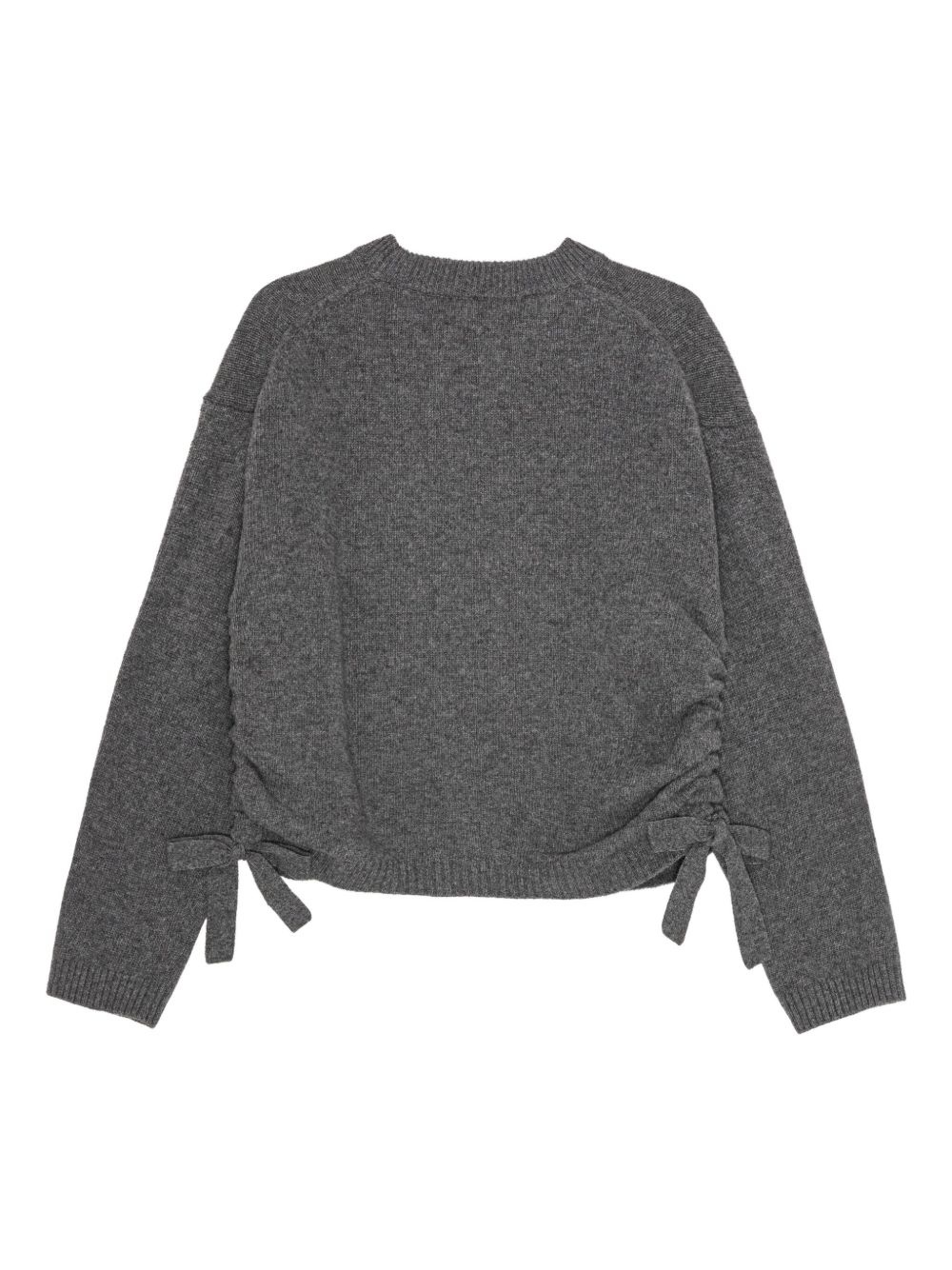 ruched-detail sweater - 2