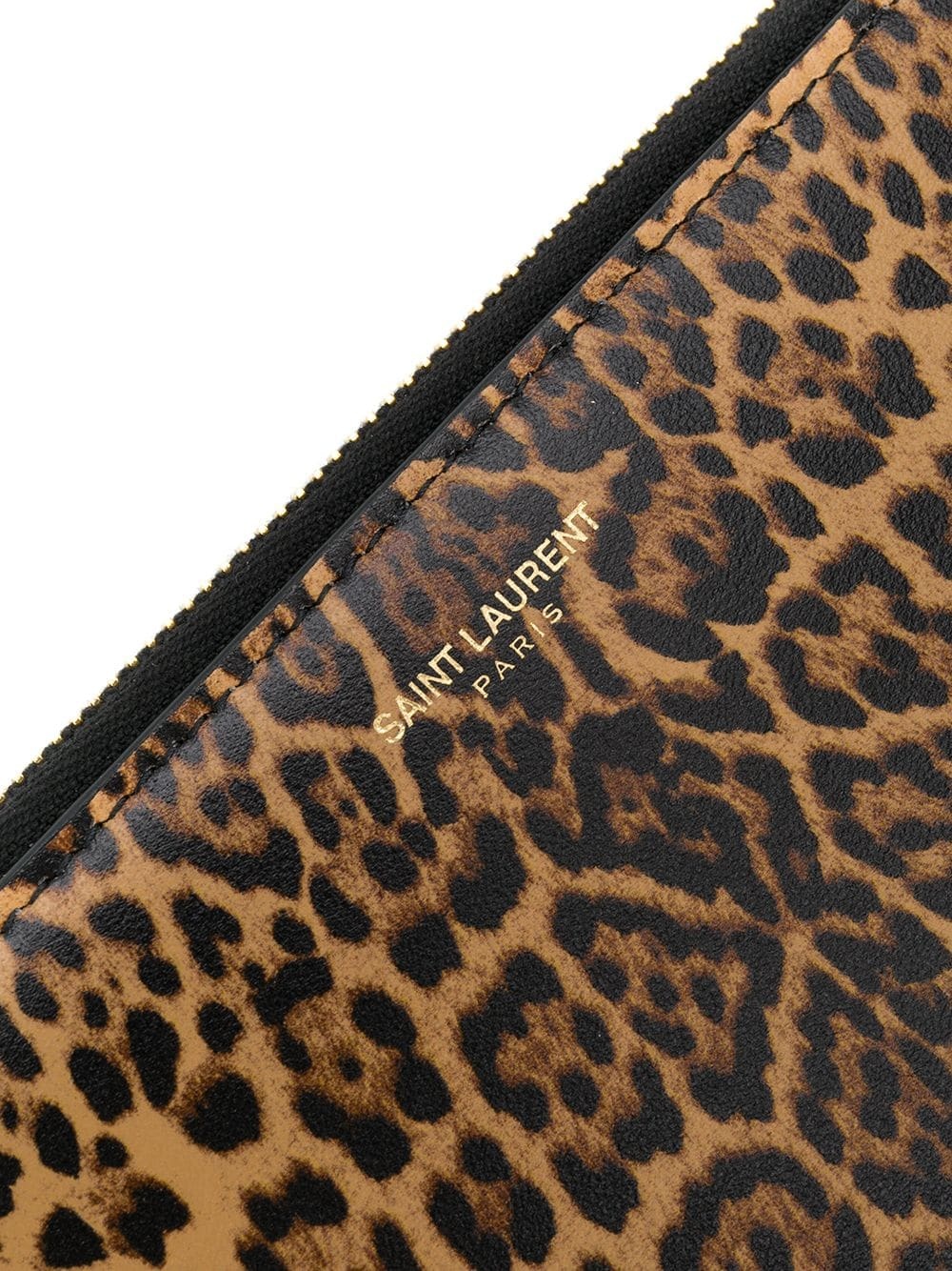 leopard print clutch - 4