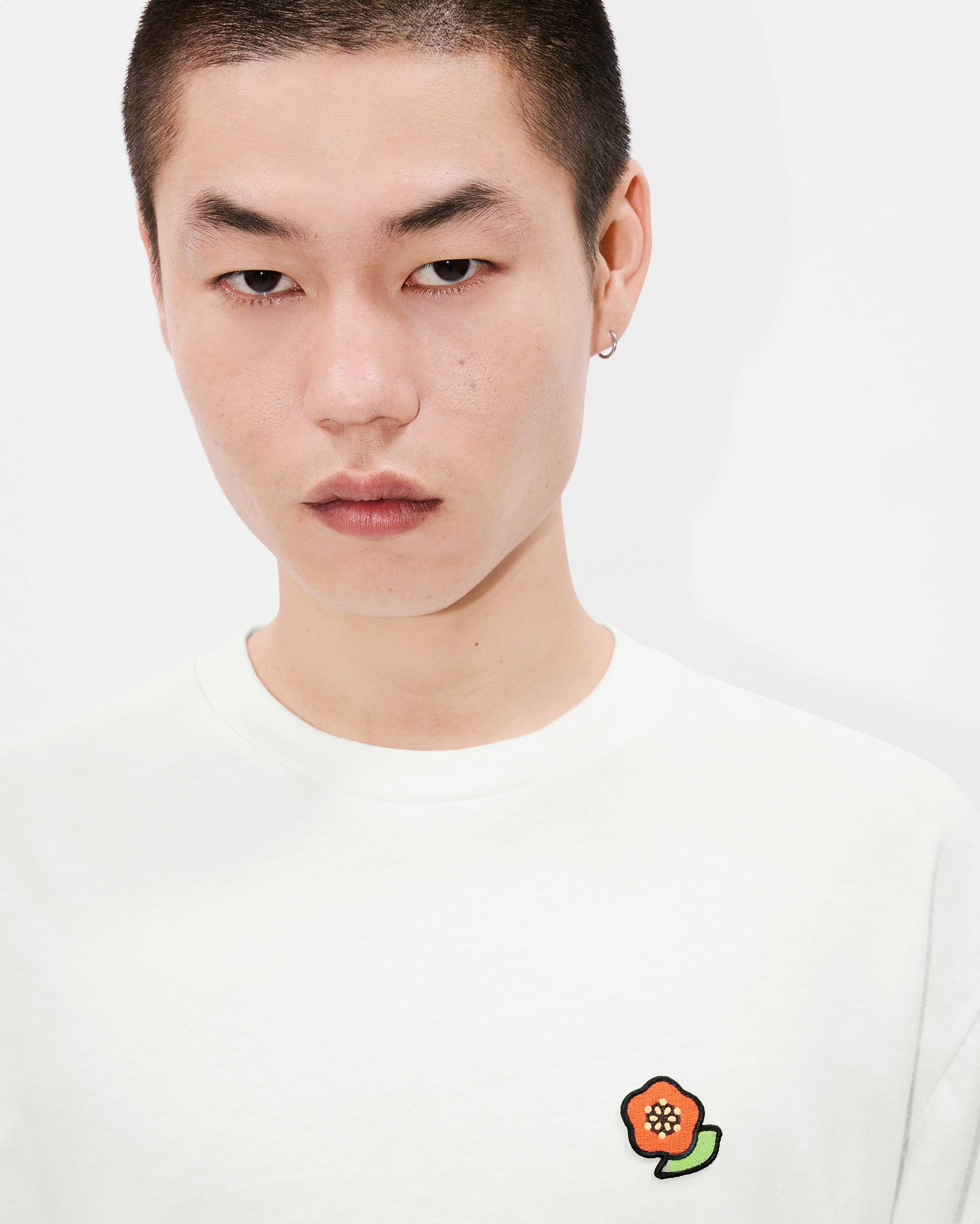 'KENZO Pop' embroidered T-shirt in cotton - 6