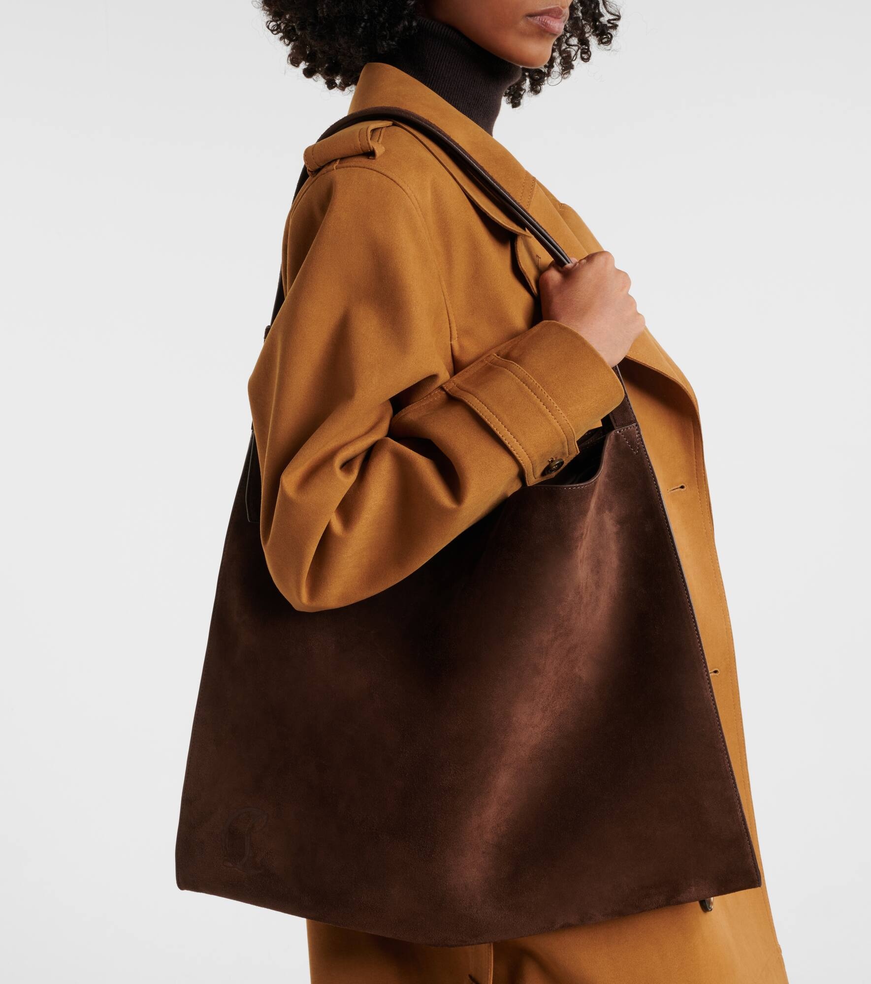 Baggy suede tote bag - 2