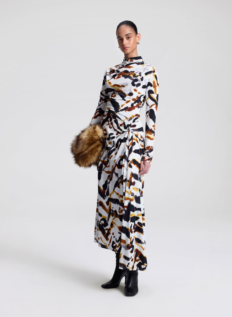 Lia Jersey Printed Maxi Dress 5