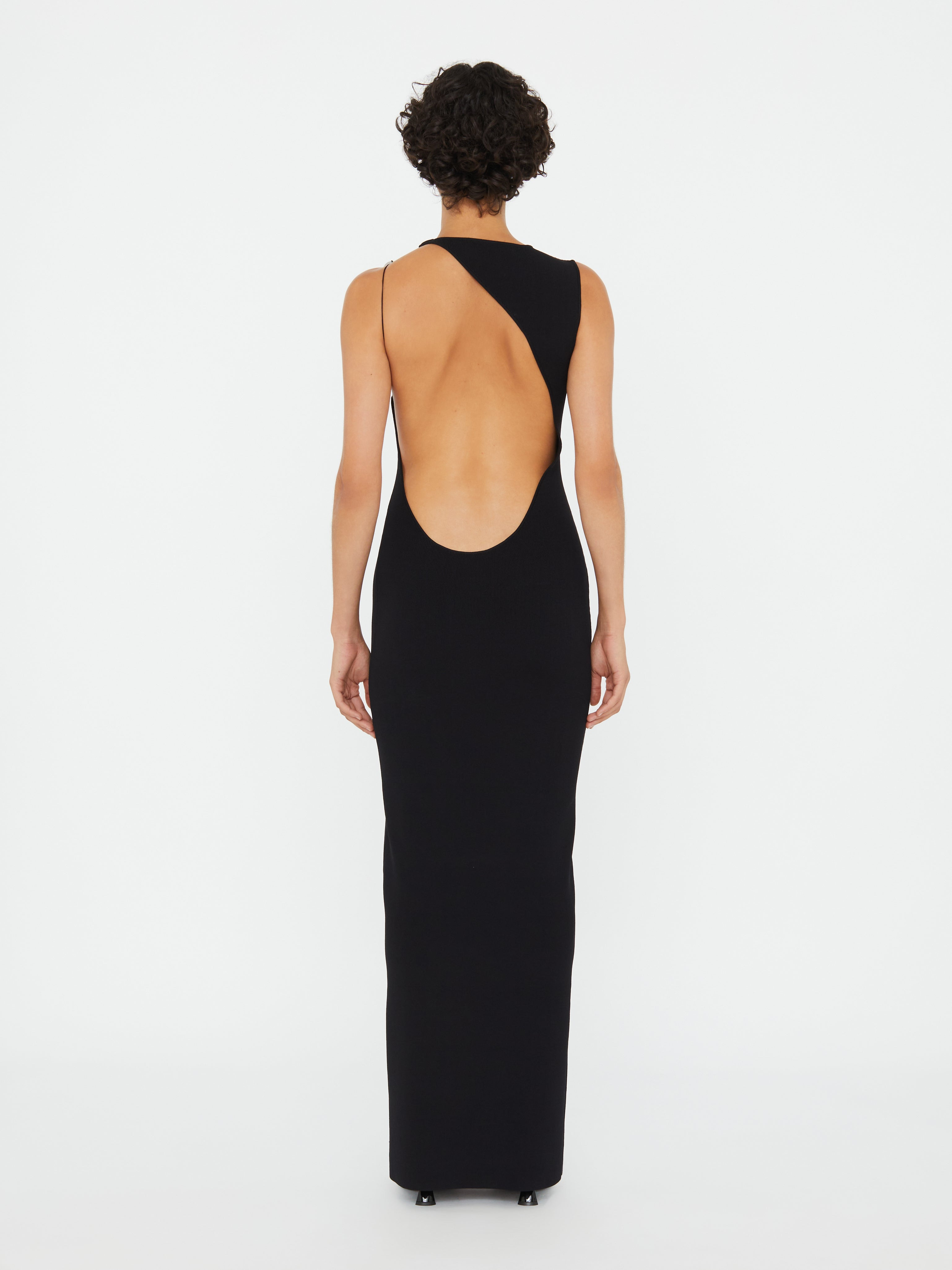 Encased Nature Resin Knit Column Dress - 2