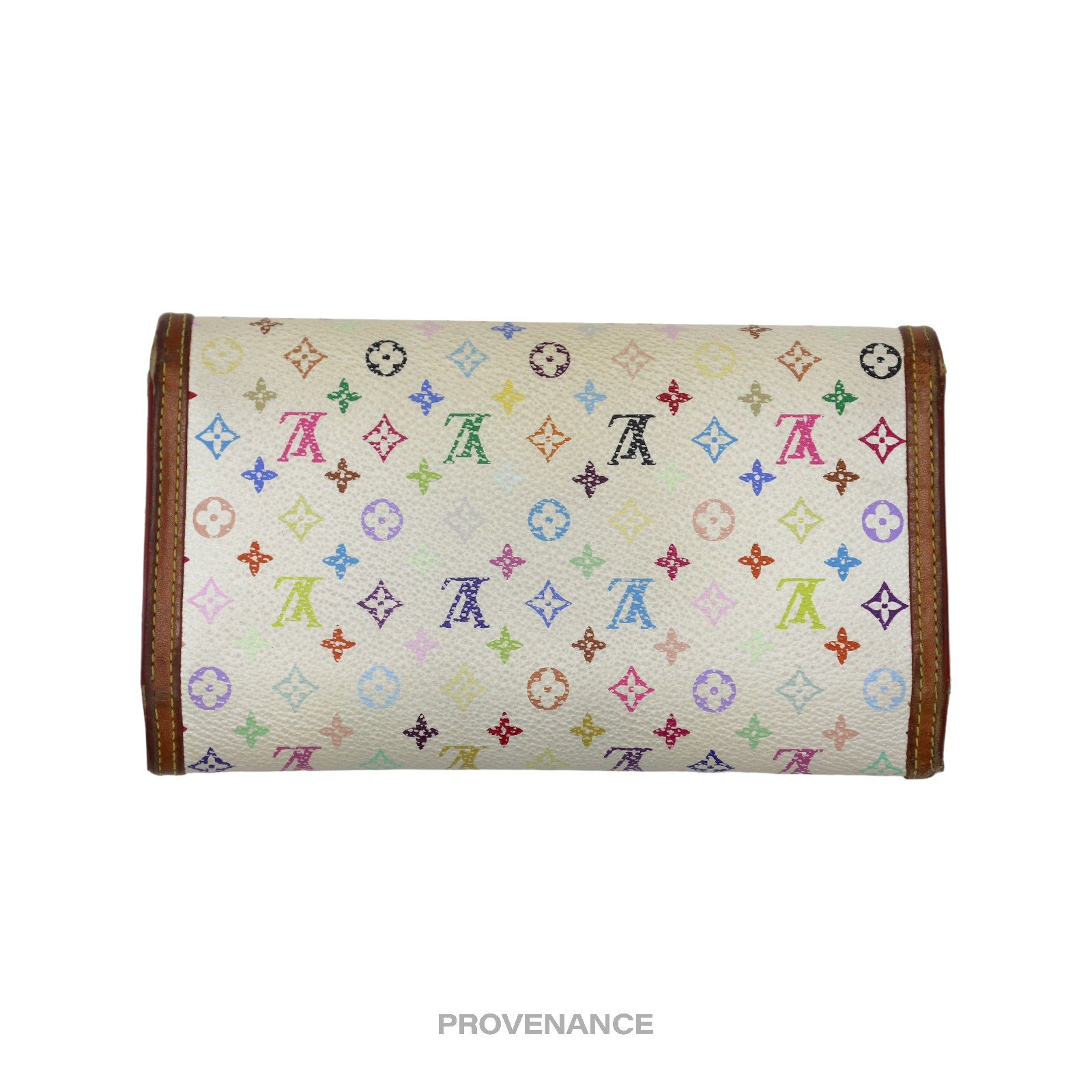 Louis Vuitton International Wallet - Monogram Multicolore White - 3