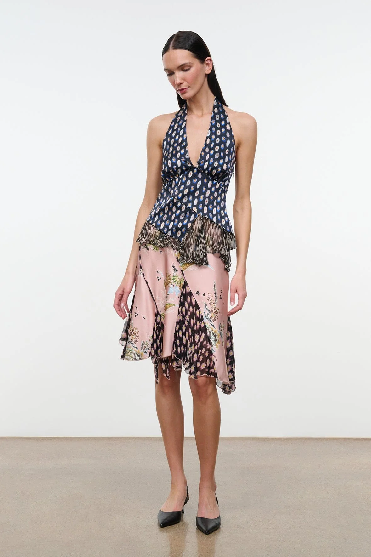 STAUD MAEVA SILK TOP GLASSWORK MULTI - 1
